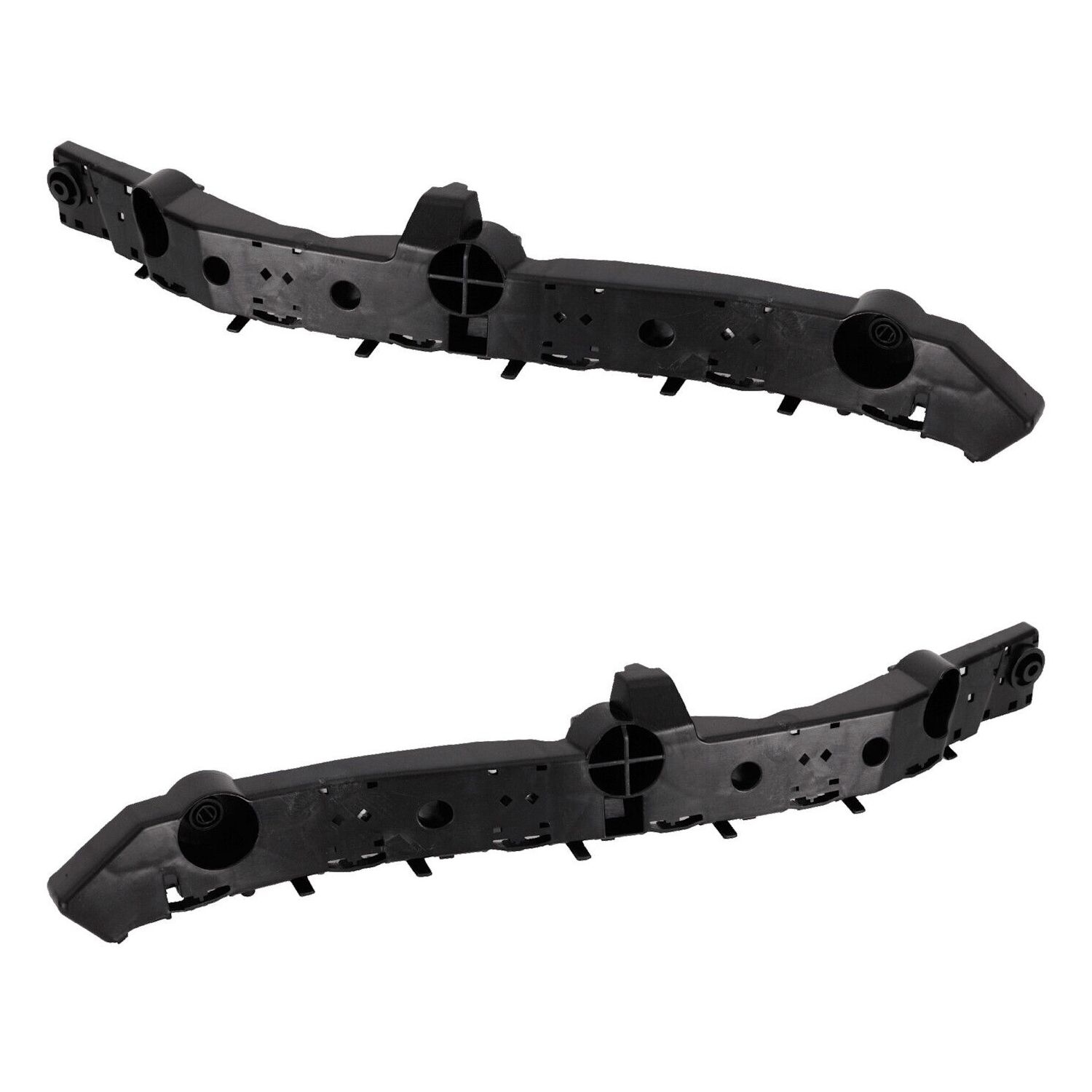 Bumper Face Bar Brackets Retainer Mounting Braces Set of 2 Left & Right Pair
