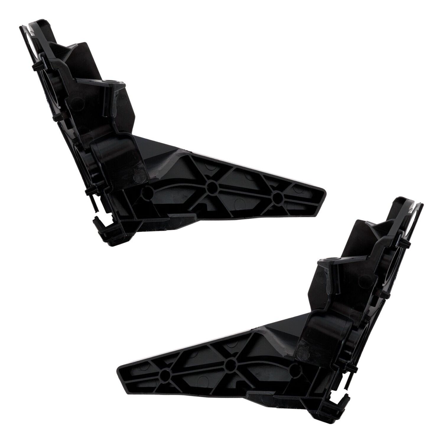 Set of 2 Bumper Face Bar Brackets Retainer Mounting Braces For 19-21 Jetta Pair
