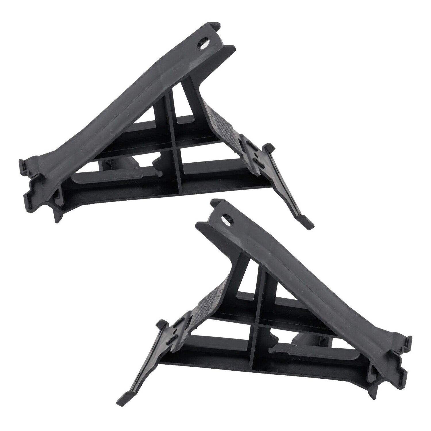 Pair Bumper Face Bar Brackets Retainer Mounting Braces Set of 2 for Mb Mercedes