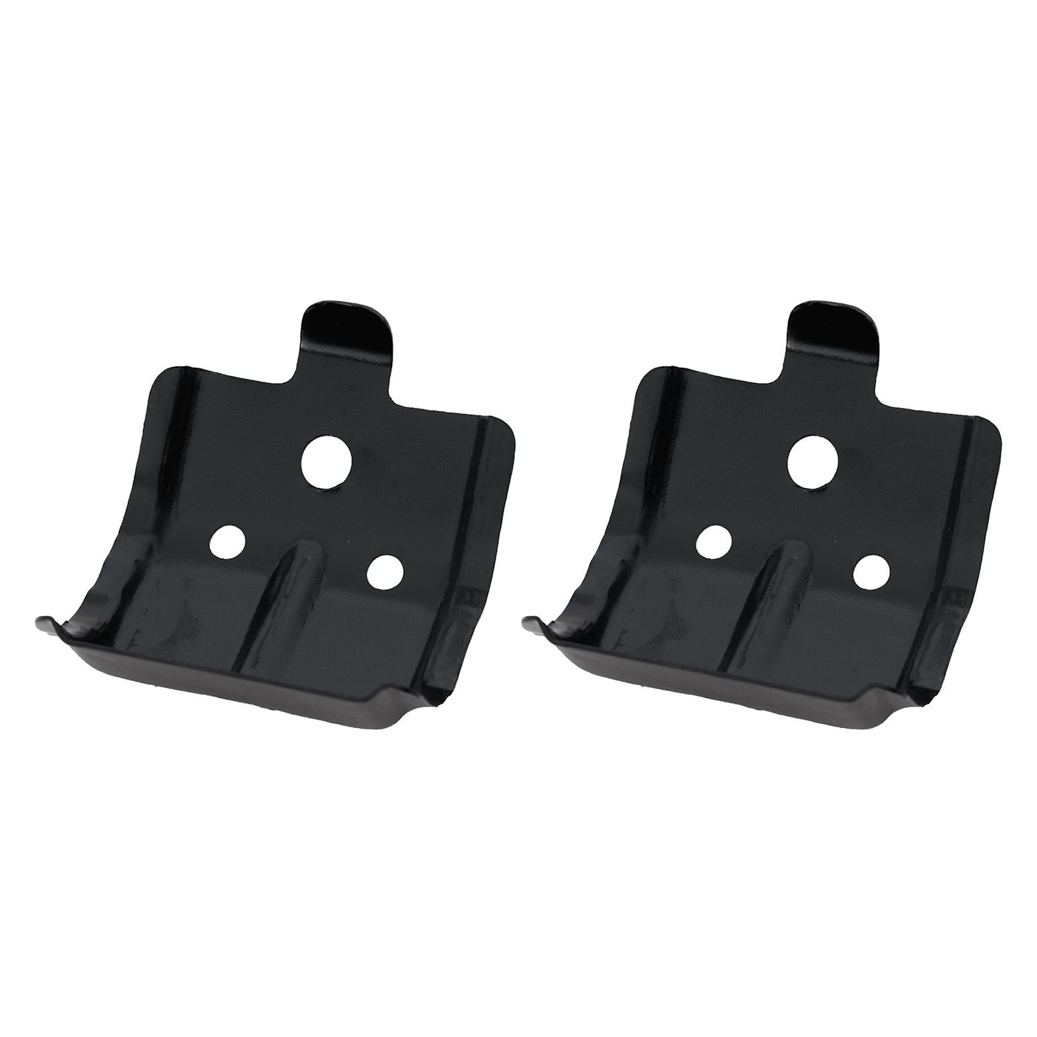Set of 2 Bumper Face Bar Brackets Retainer Mounting Braces Left & Right Pair