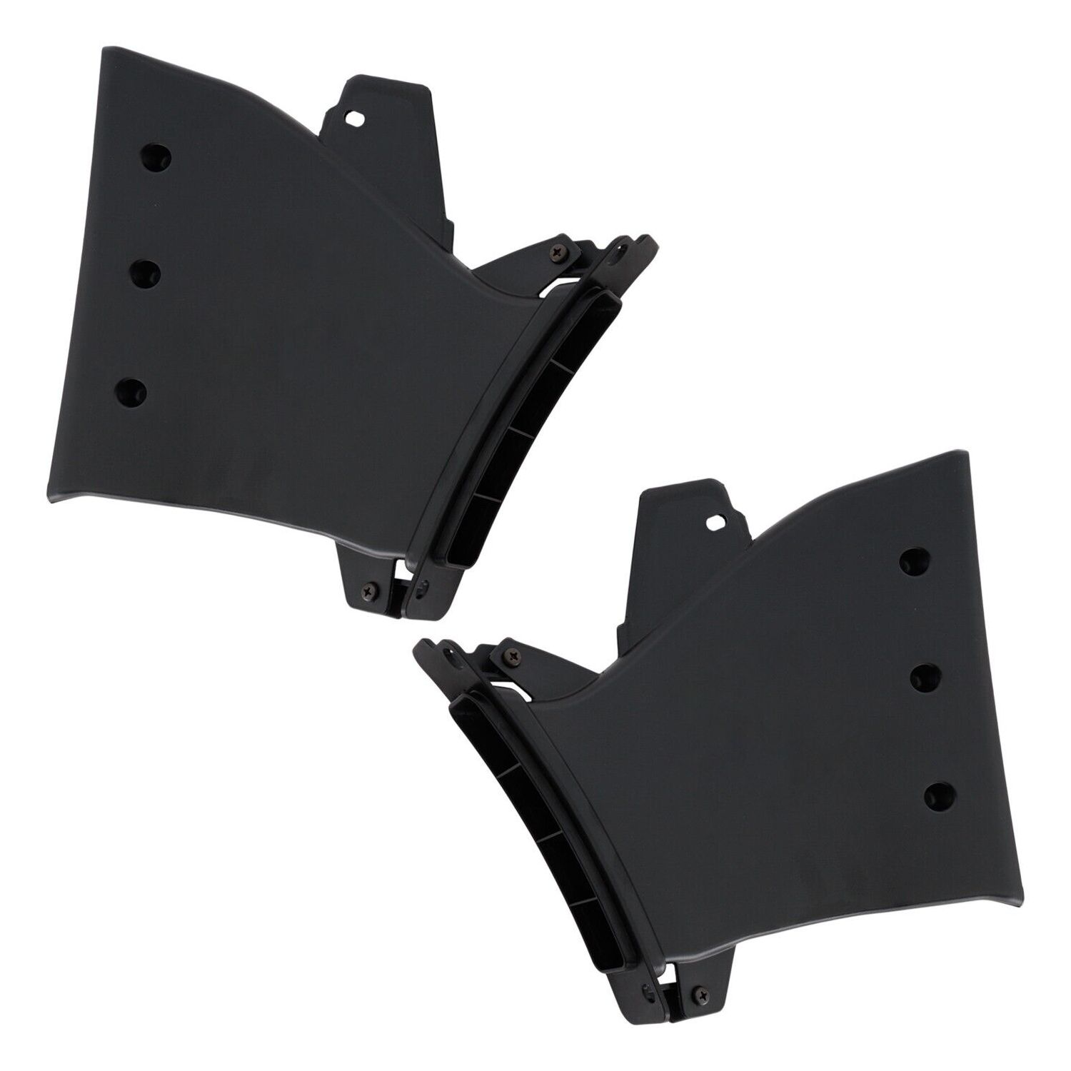 Set of 2 Bumper Face Bar Brackets Retainer Mounting Braces Left & Right Pair
