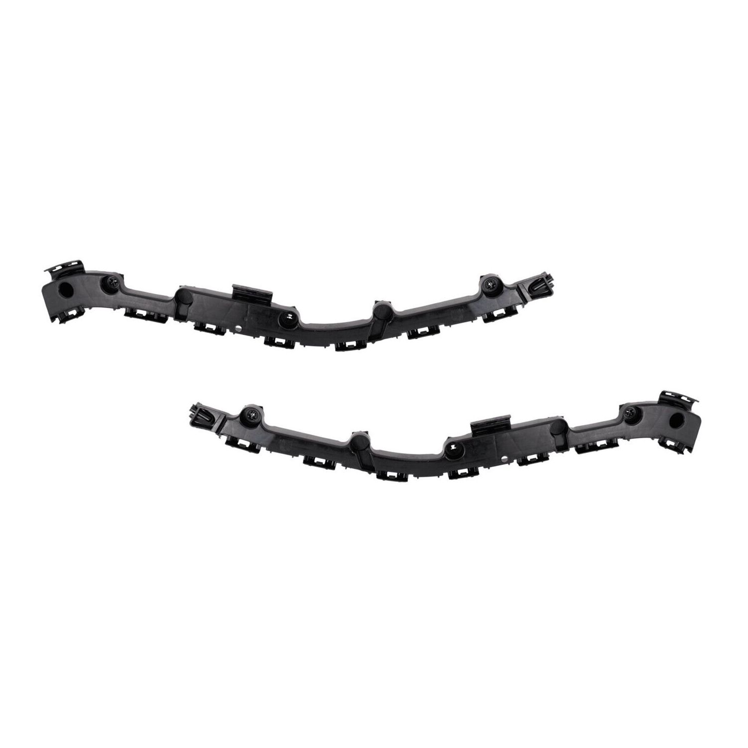 Bumper Face Bar Brackets Retainer Mounting Braces Set of 2 Left & Right Pair