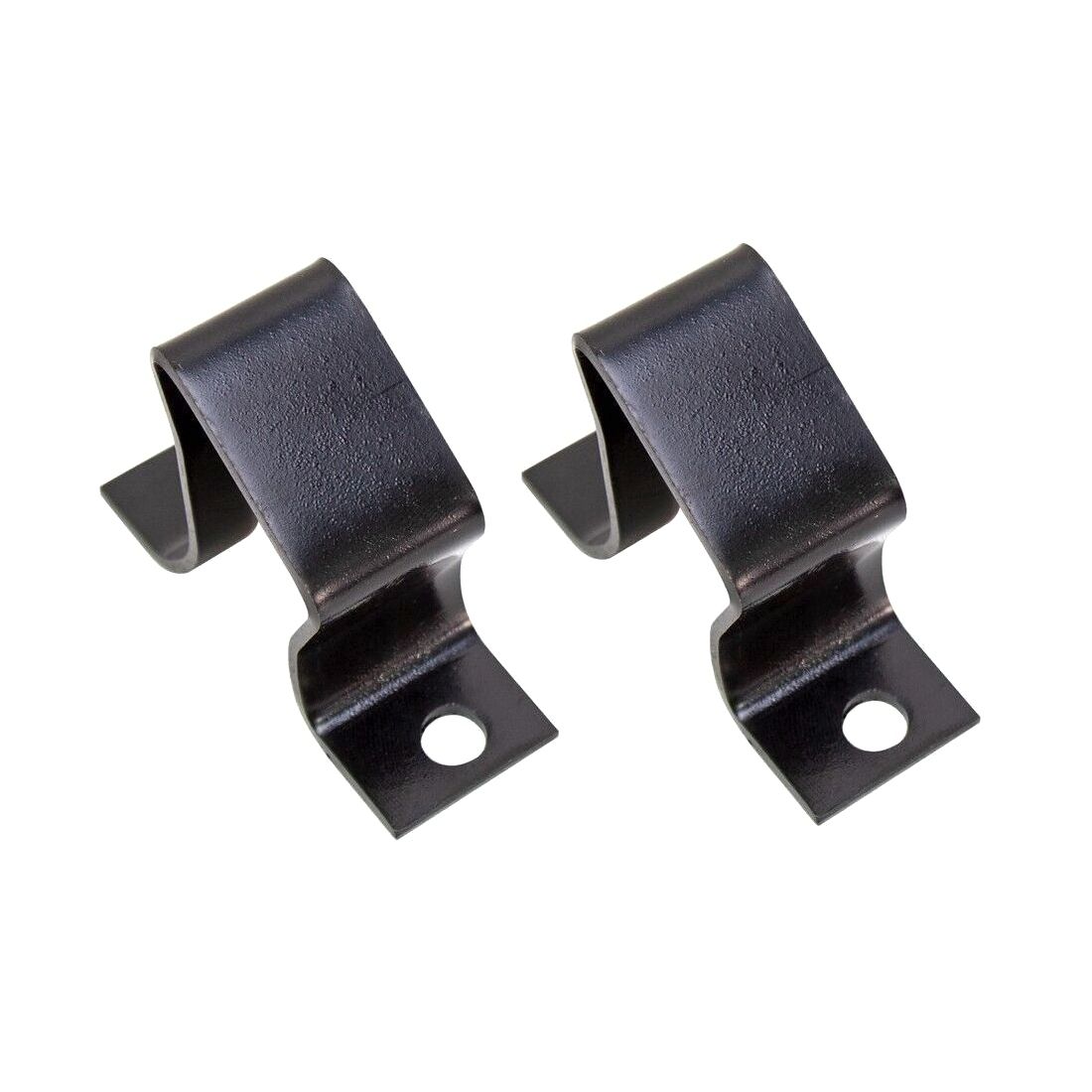 For 1966-1969 Ford Fairlane 500 U/K Rear seat Base Retainer Brackets 2-Pieces
