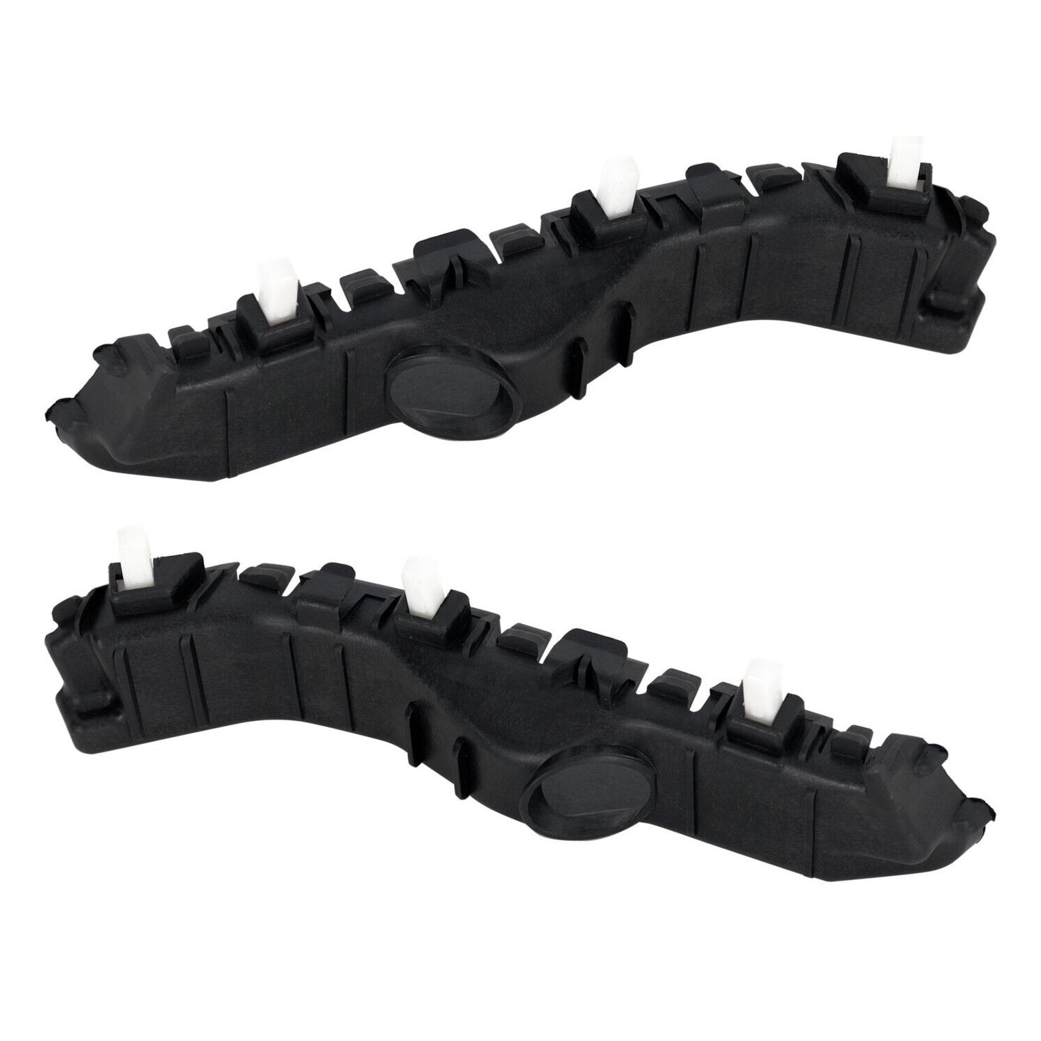 Set of 2 Bumper Face Bar Brackets Retainer Mounting Braces Left & Right Pair