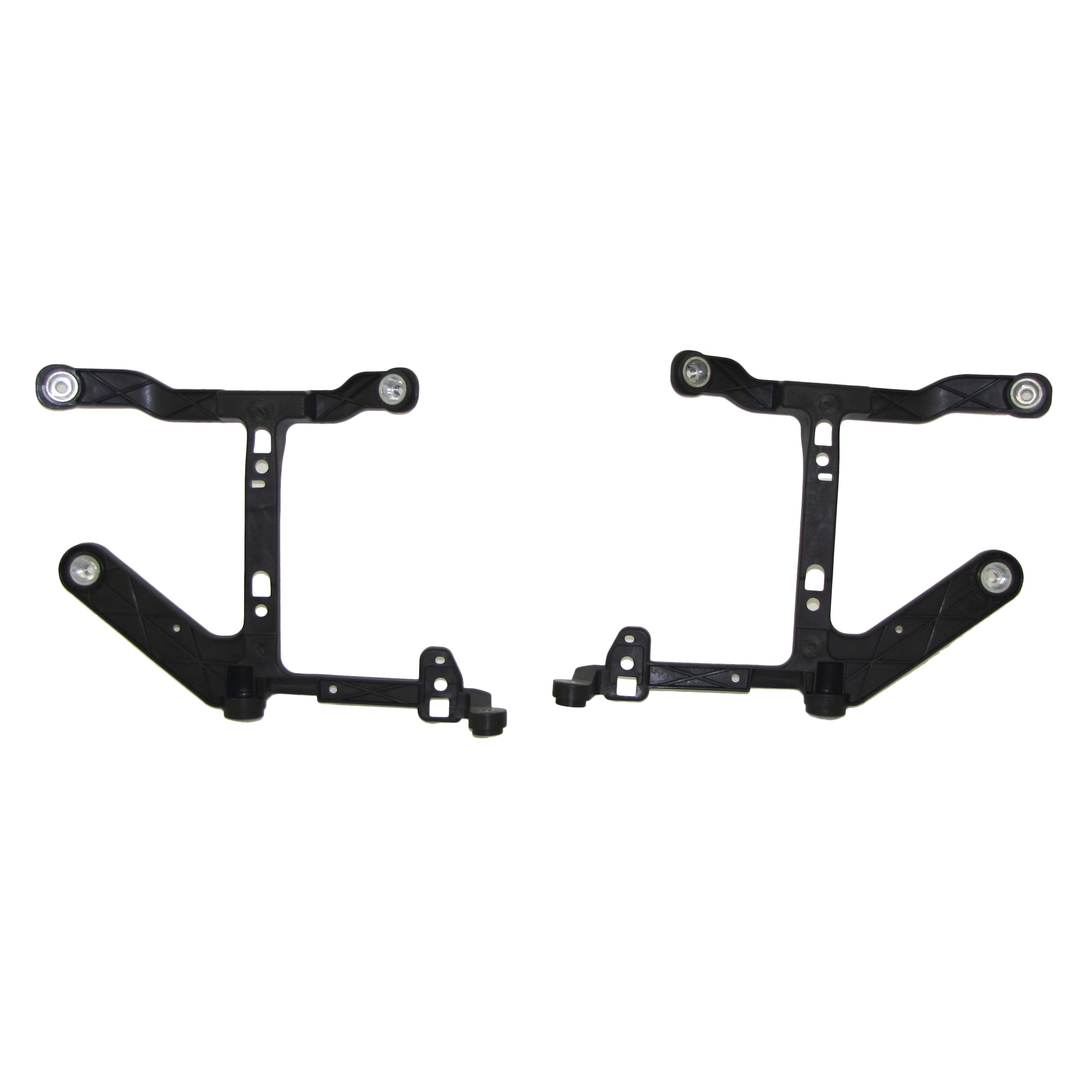 For Ram 13-18 1500 Crew Cab Pickup Front Bumper Fog Lamp Mounting Bracket Kit