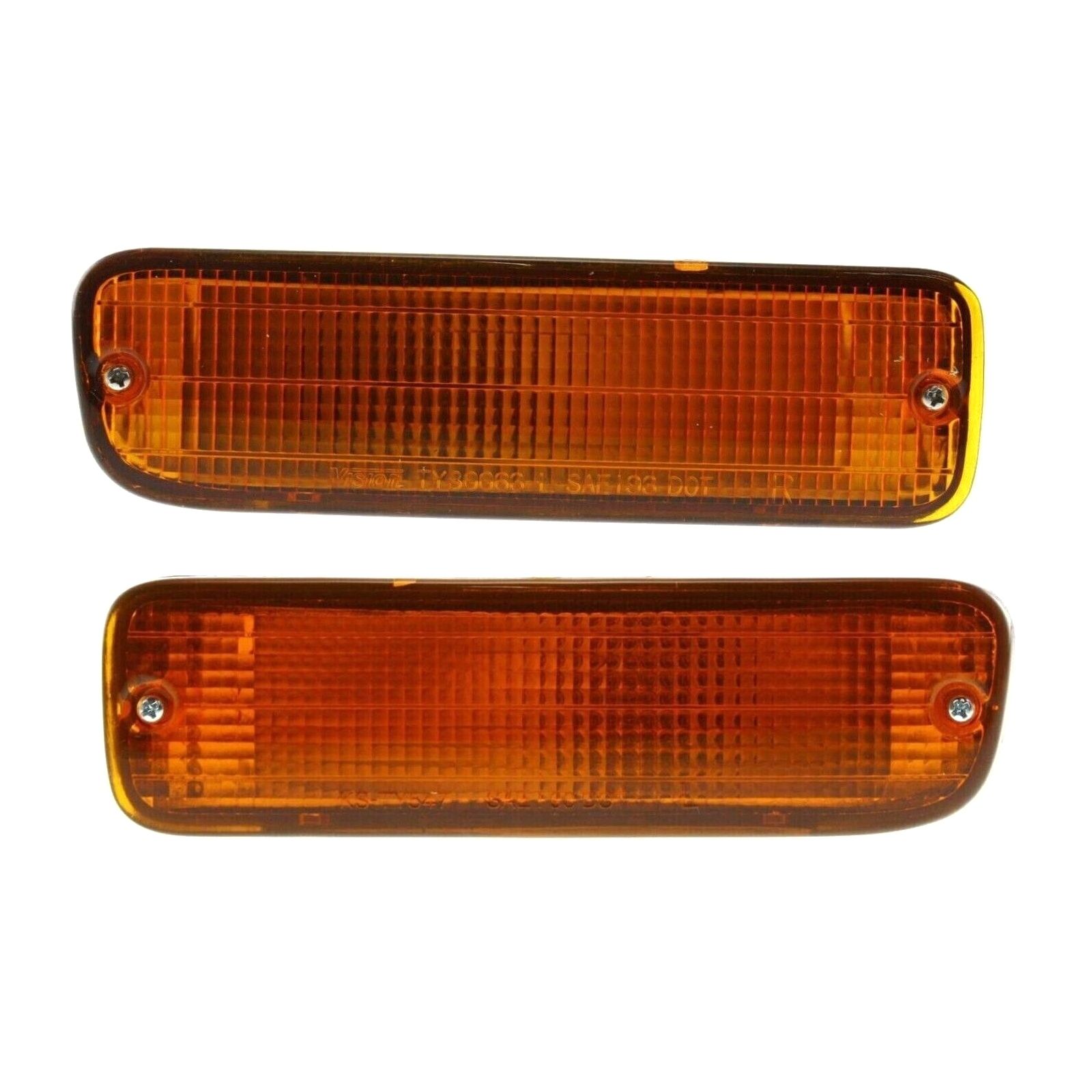 Front Driver & Passenger Side Signal Light Set For Toyota 1995-2000 Tacoma 2WD