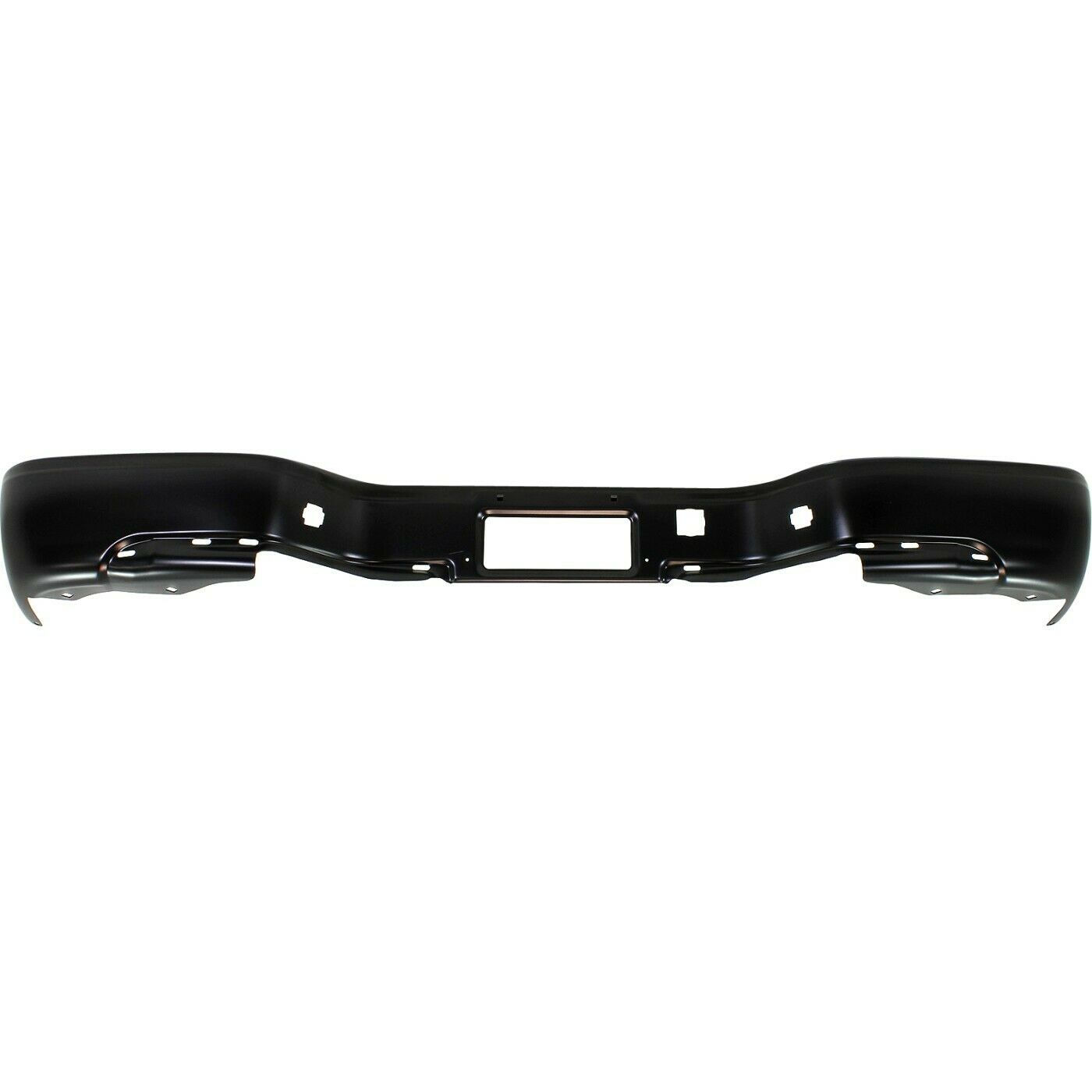 Step Bumper For Avalanche Sierra Silverado Yukon Rear Black Stepside/Flareside