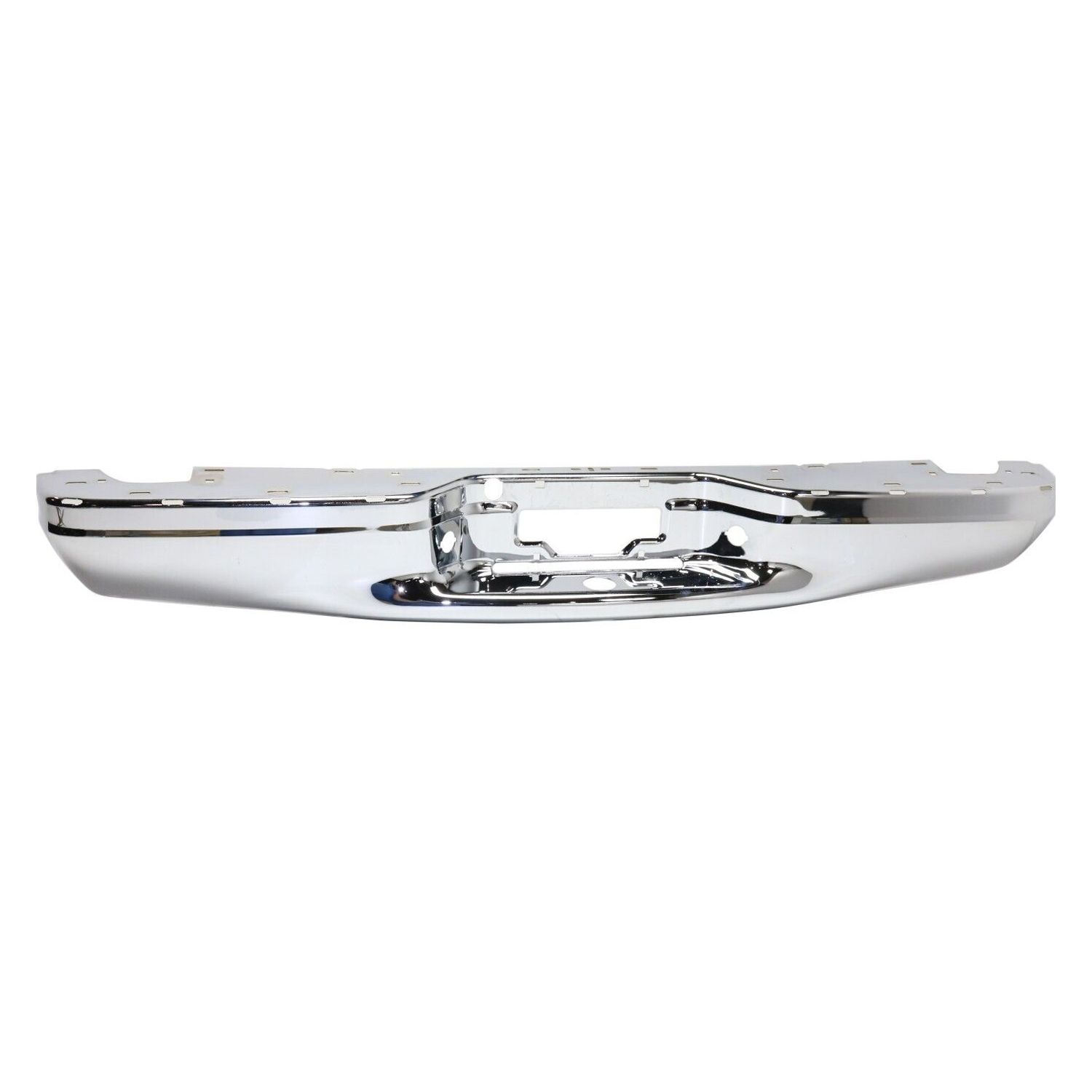 Bumper For 1997-2003 Ford F-150 Rear Chrome Steel Crew Cab Pickup YL3Z17906BA