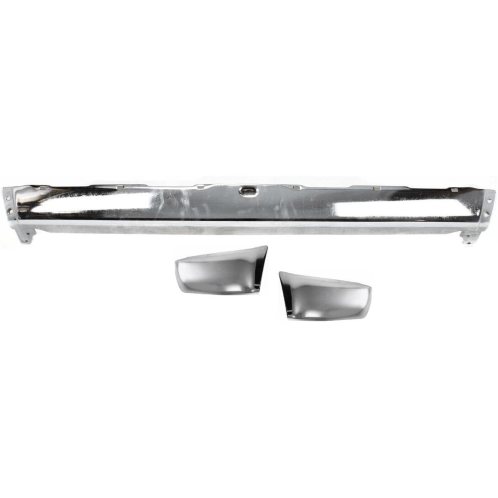 Step Bumper For Toyota 90-95 4Runner SR5 Rear Chrome with Bumper Ends