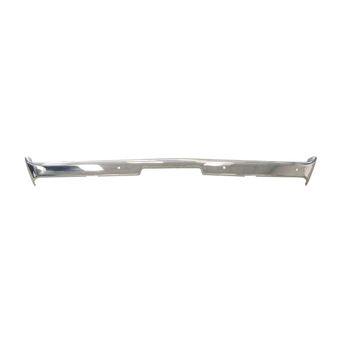 For 70-71 Dodge Challenger Base Convertible Front Bumper w/o Jack Slots-Chrome