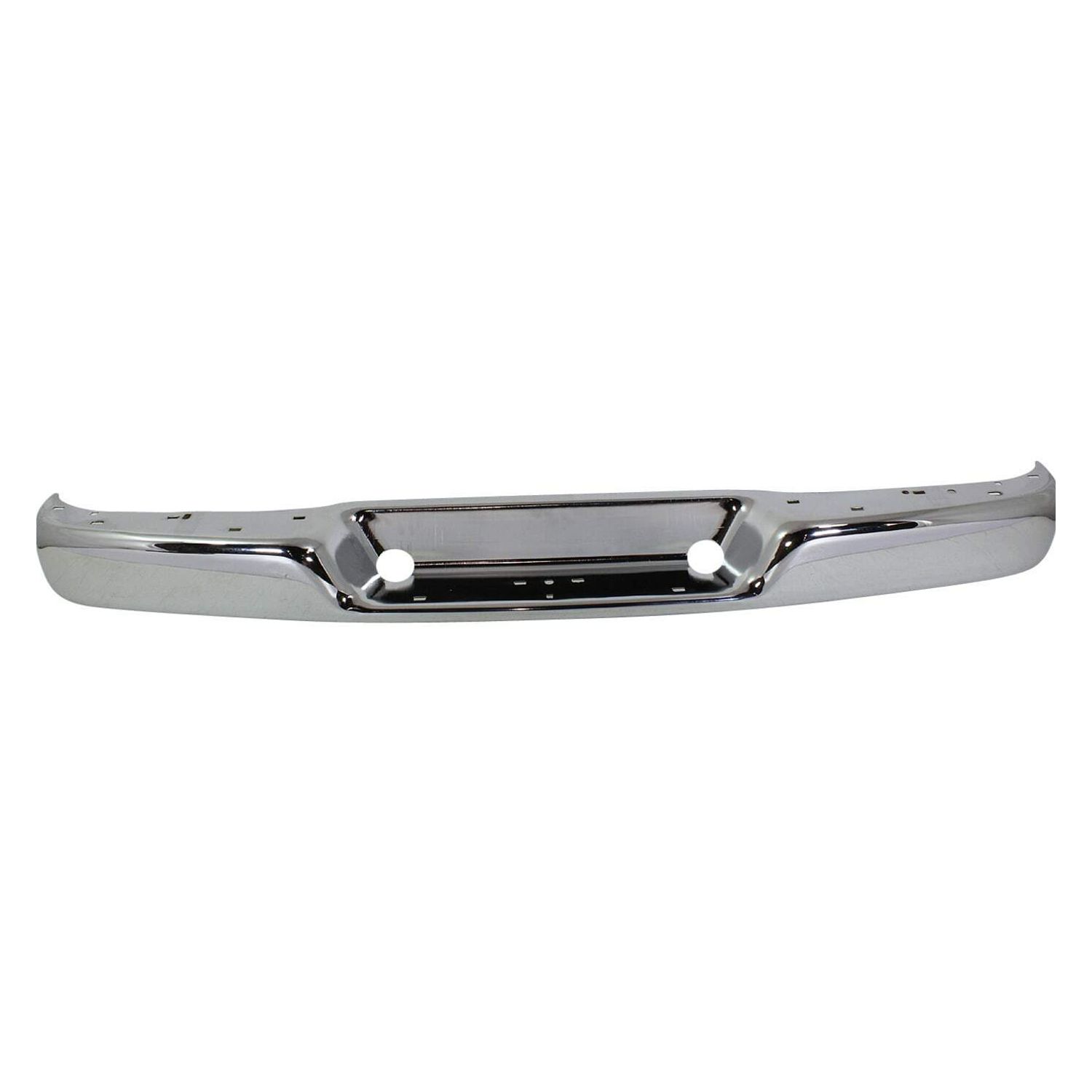 For 2016-2021 Savana 3500 Extended Passenger Van Rear Step Bumper Chrome Steel