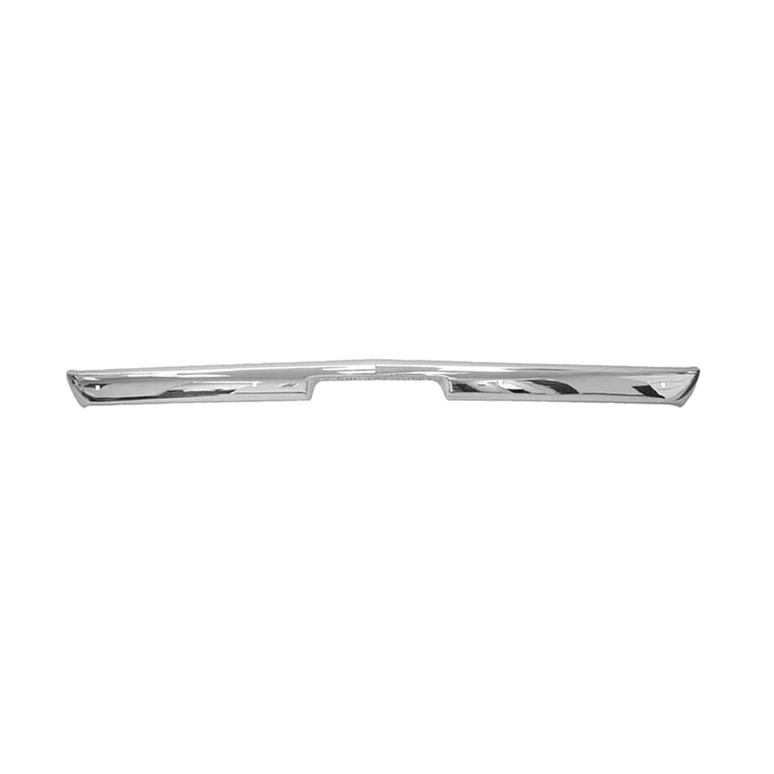 For 1970-1971 Plymouth Barracuda Gran Coupe Front Bumper Chrome w/o Jack Slots