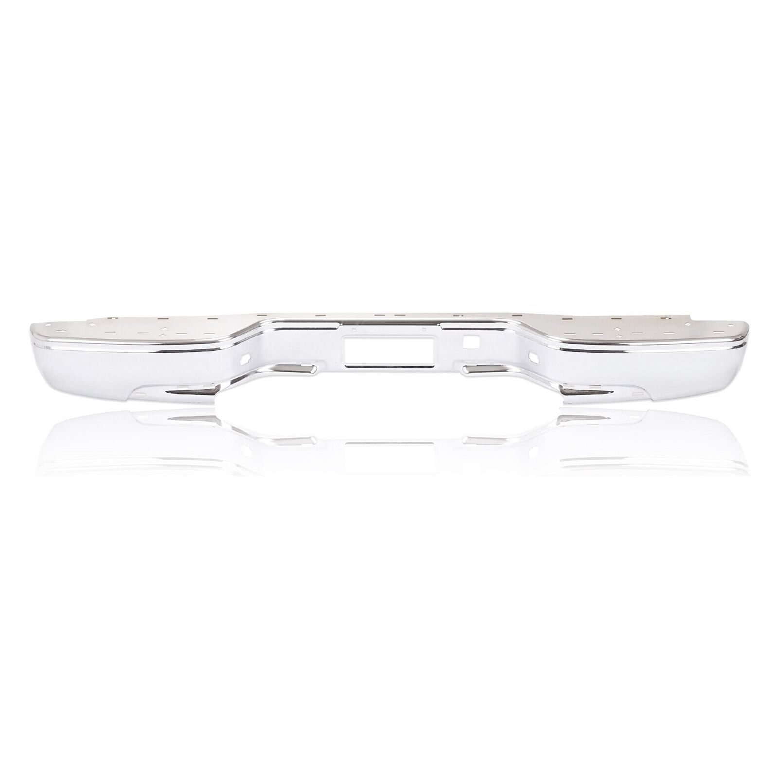 Rear Step Bumper LT SS WT For 2004-2006 GMC Sierra 1500 Crew Cab Pickup Chrome