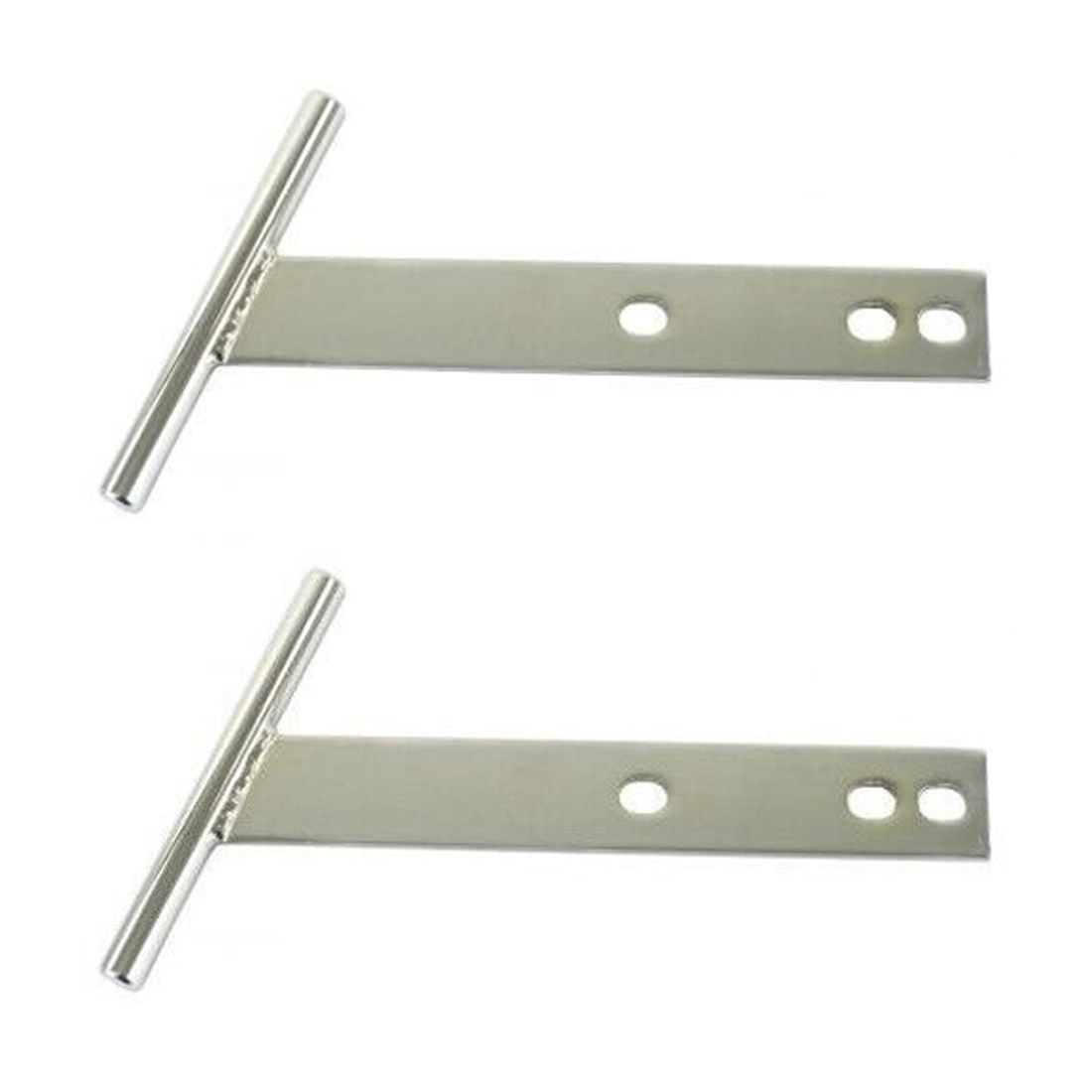 For 50-67 Volkswagen Beetle A86443-ECTBBFVBB1119501967 Chrome T-Bar Bumpers