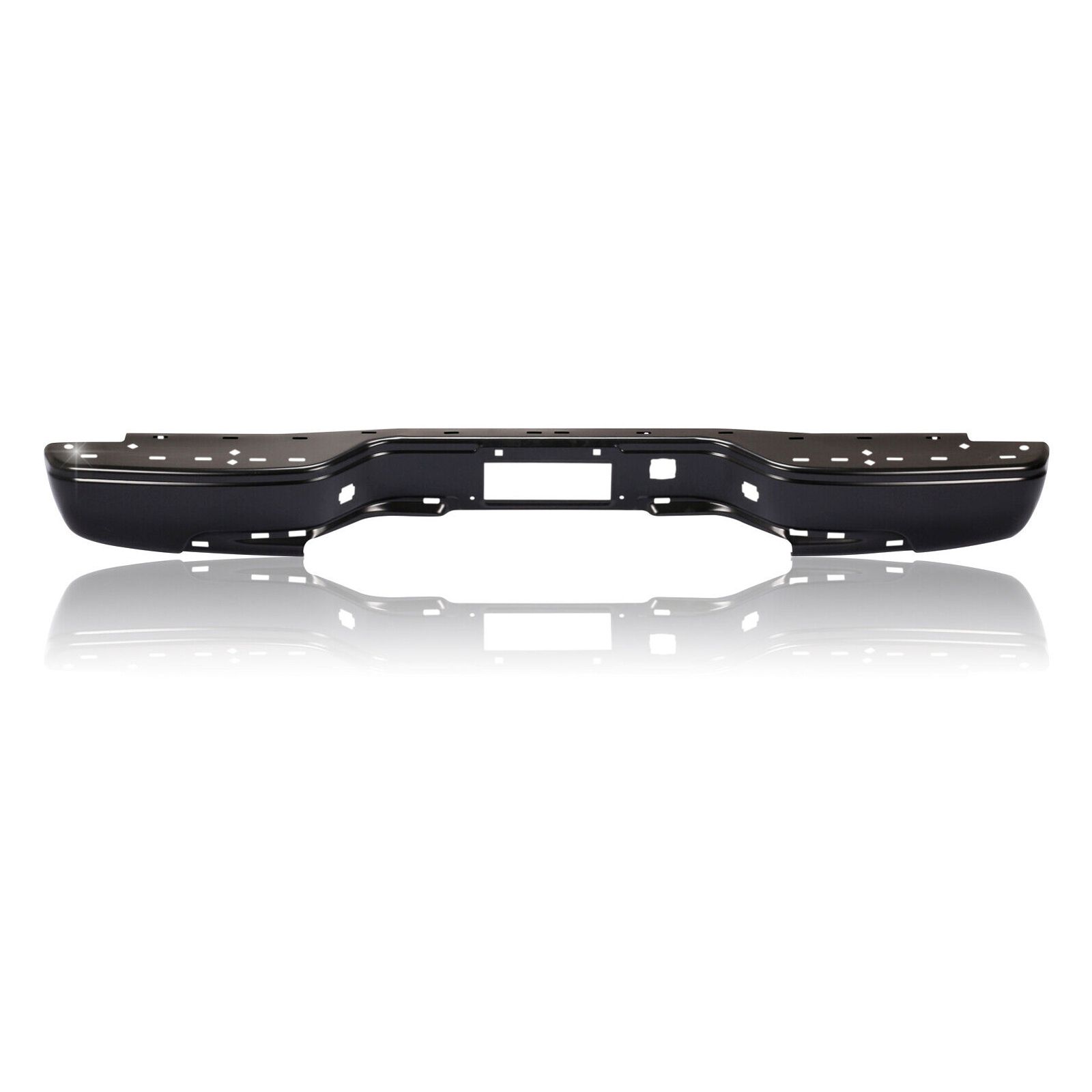 Rear Step Bumper LT SS WT For 1999 Chevrolet Silverado 2500 Cab & Chassis Black