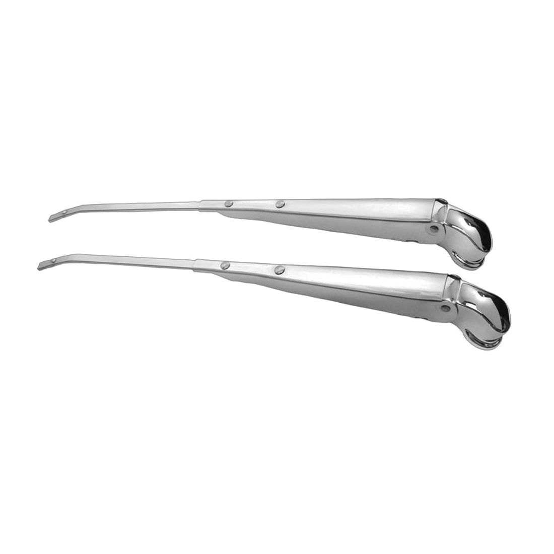 For Chevrolet 1967-1969 Camaro Pontiac 1967-1969 Firebird Wiper Arms Chrome