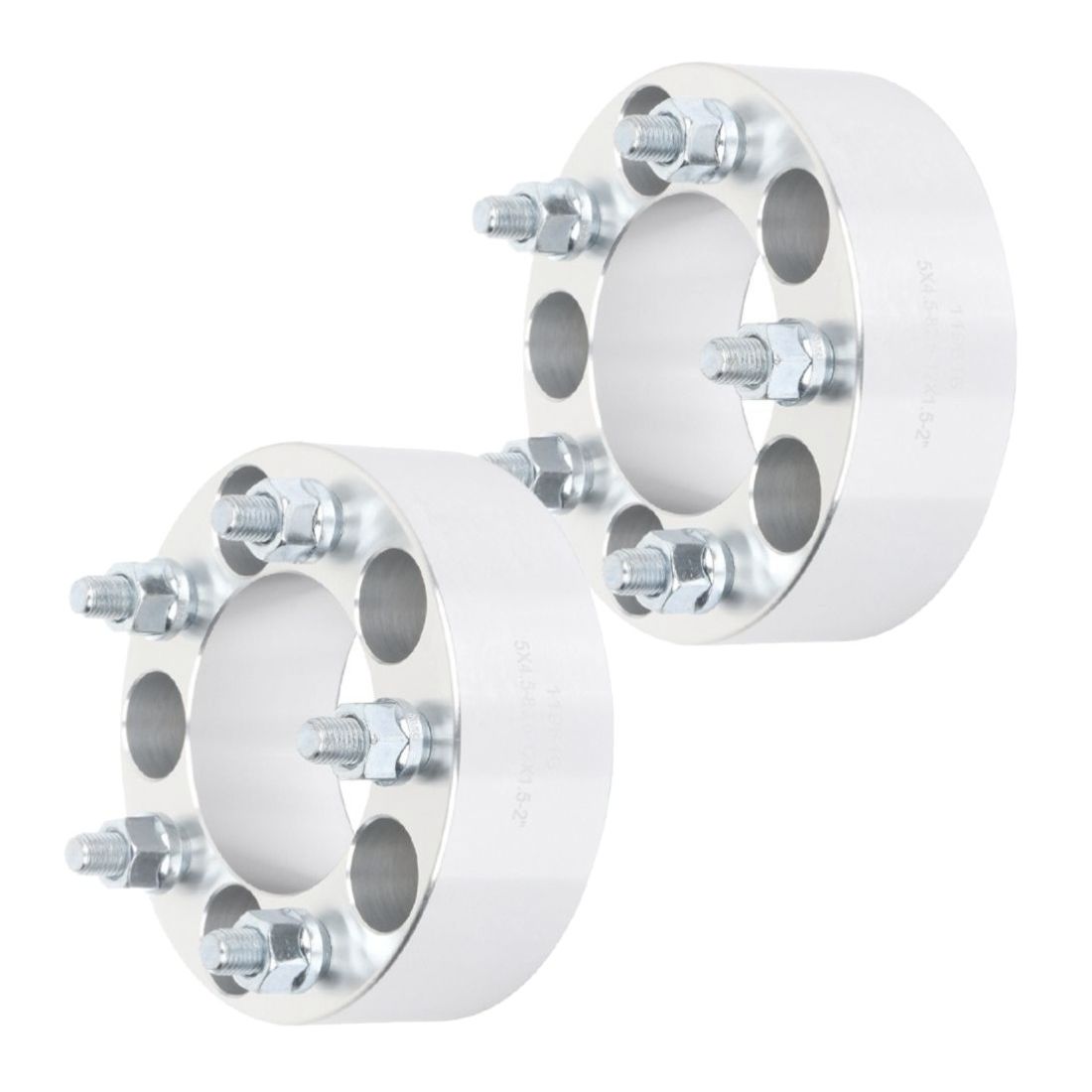 2 pcs 2" 5x4.5 12x1.5 studs wheel spacers for Honda Civic for Toyota RAV4