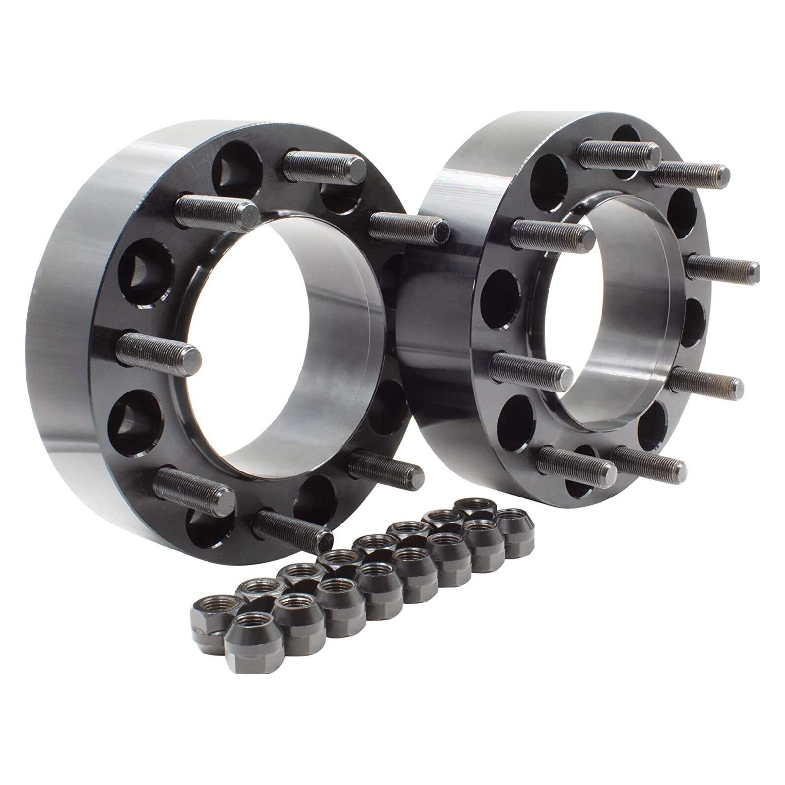 2pc 8x200 Hub Wheel Spacers 2inch & Newer For 05-16 Ford F-350 Dually Trucks