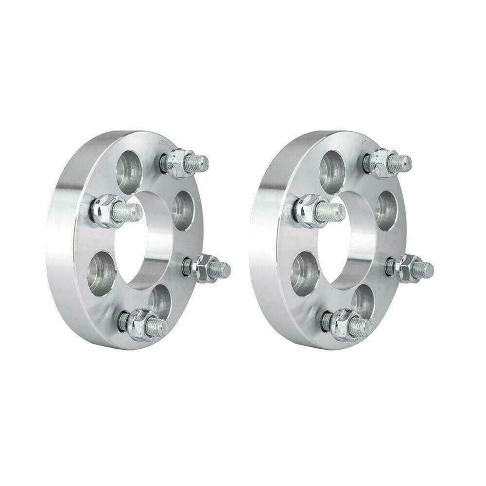 4x100 Wheel Spacers 1.25" Inch 32mm 12x1.5 Studs Fits Acura Honda Kia Mazda 2pc