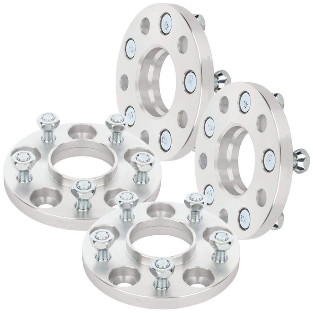 4Pcs 15mm thick 5x4.5/5x114.3 12x1.25 Wheel Spacers For INFINITI Nissan