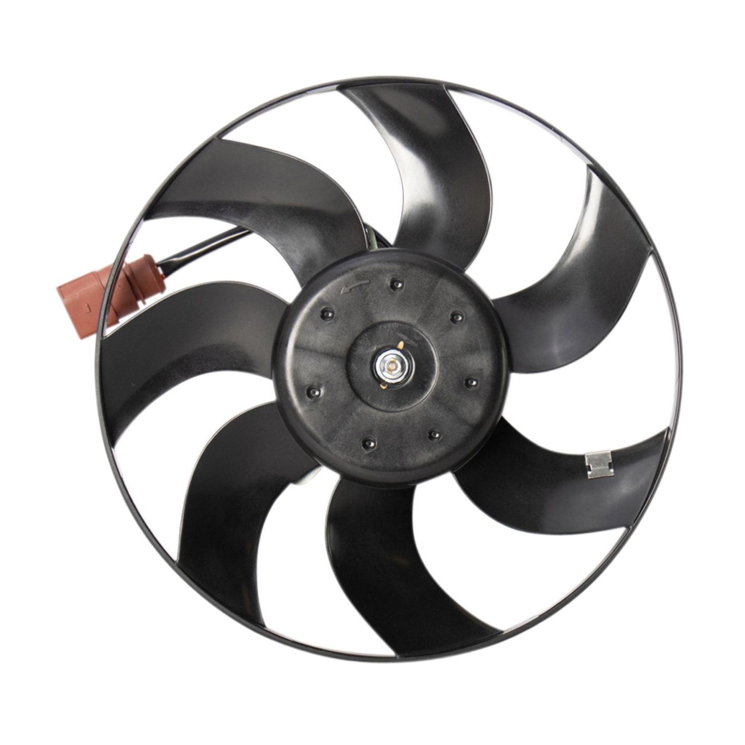 For 2014 GTI Driver's Edition Hatchback Radiator Fan Motor Passenger Side Right