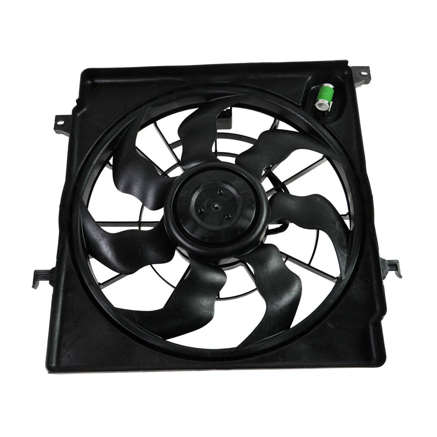 Radiator Cooling Fan Assembly For Hyundai 11-13 Sonata Kia 11-14 Optima 2.0L