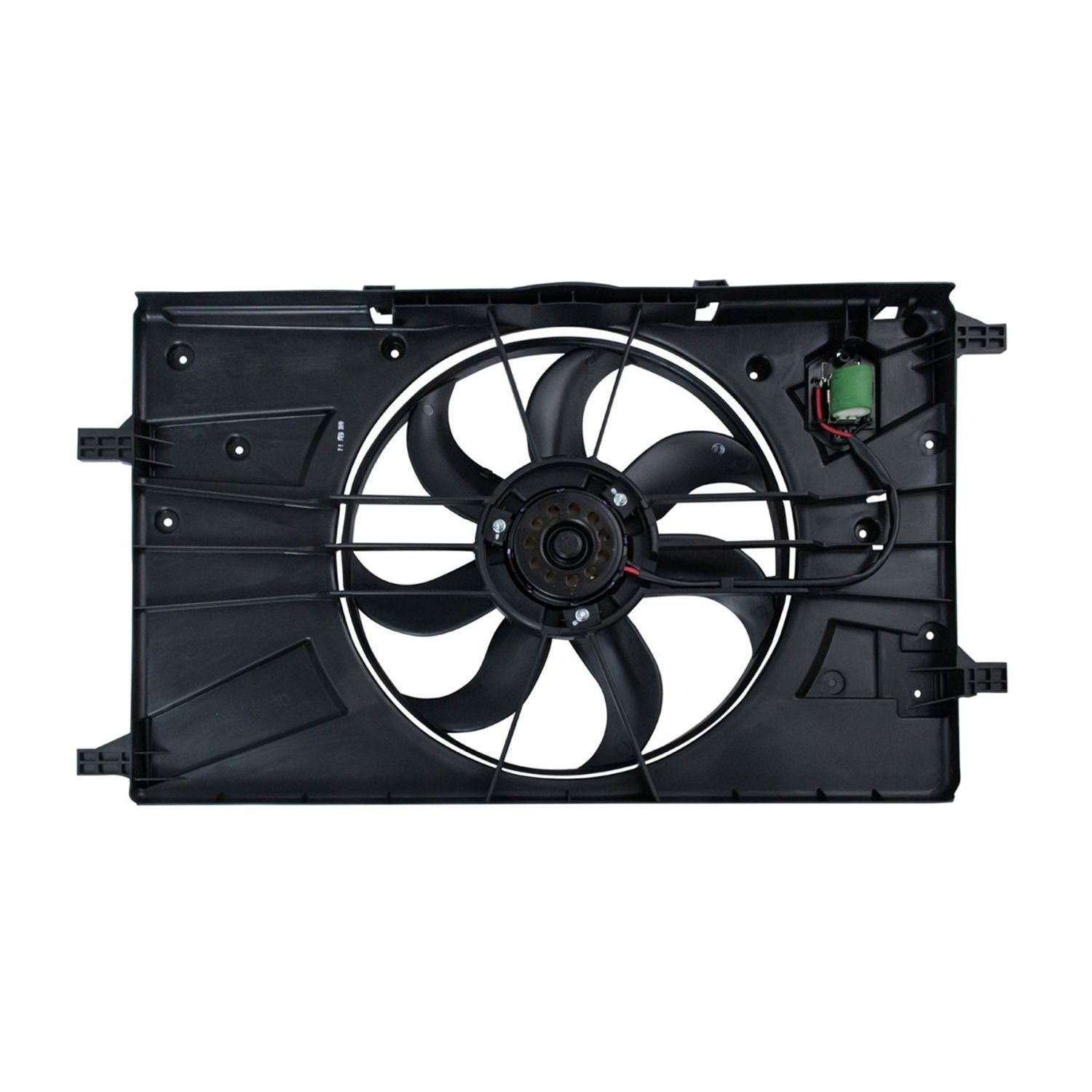 For 16-19 Buick Cascada Premium Engine Coolant Radiator Cooling Fan Assembly