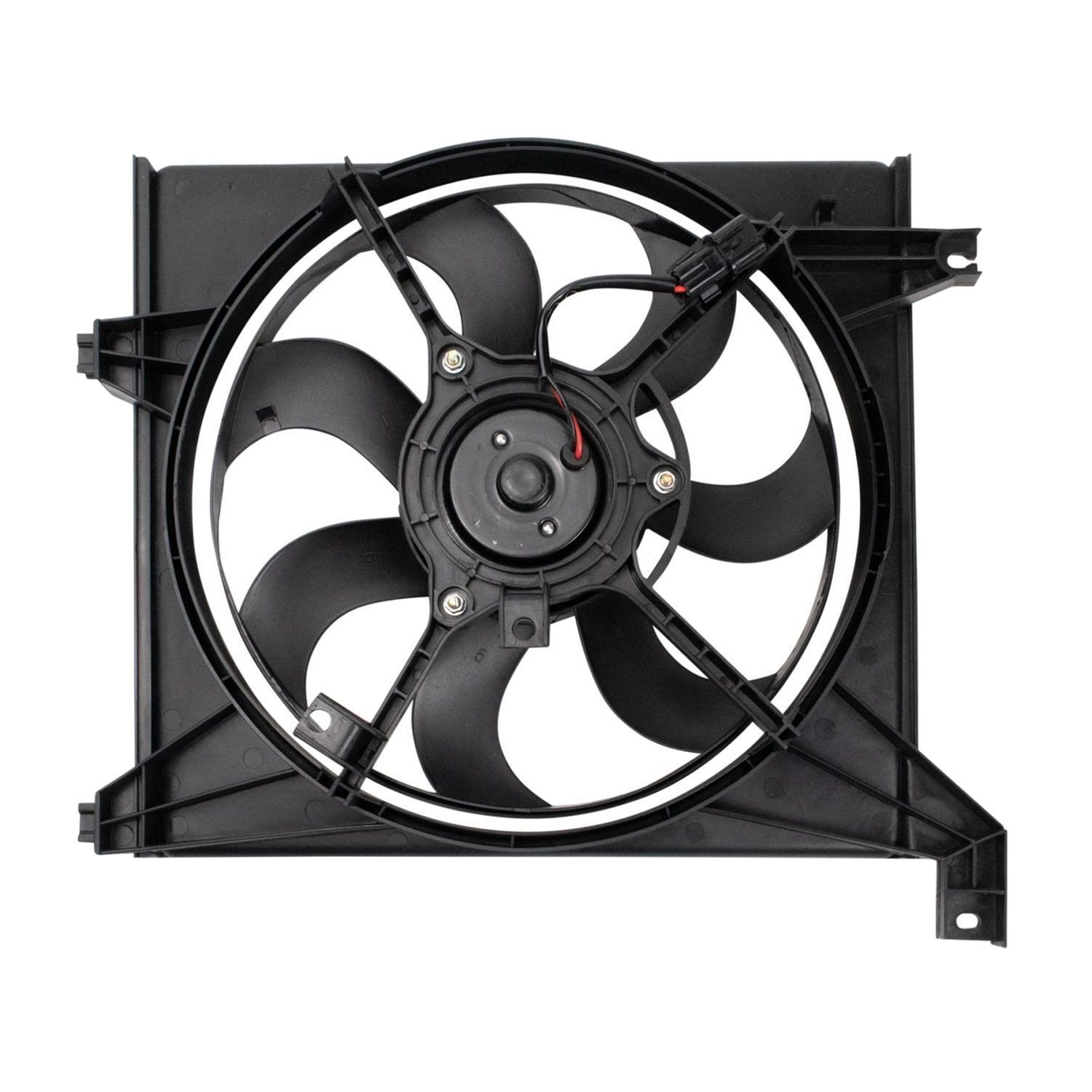 Radiator Cooling Fan Assembly Left Driver Side For Kia 2004-2009 Spectra 2.0L