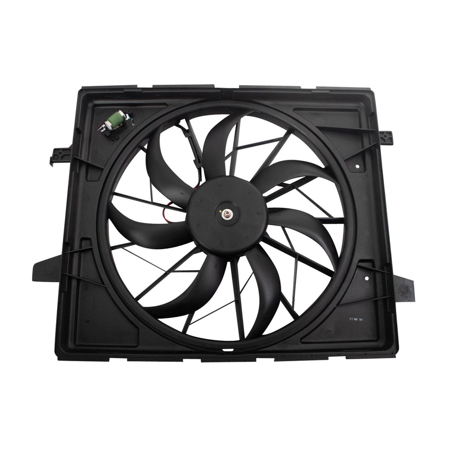 For 2021-2022 Dodge Durango Citadel Sport Utility Radiator Cooling Fan Assembly