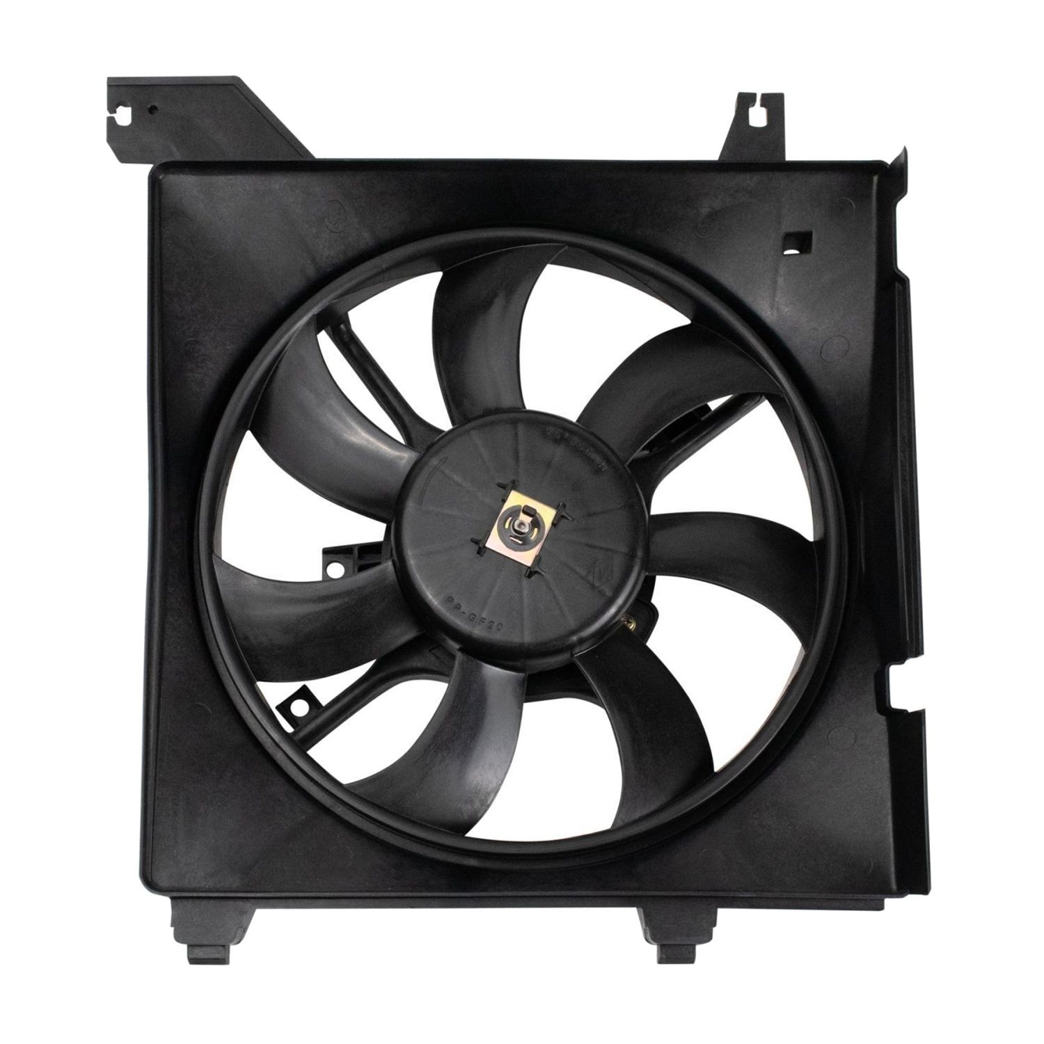 For Hyundai 2001-2006 Elantra Hatchback Engine Radiator Cooling Fan Assembly
