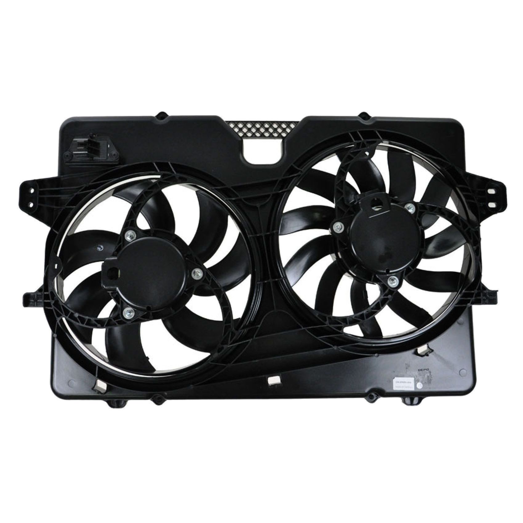 Radiator Dual Cooling Fan For 2008-2011 Mariner Hybrid Sport Utility 2.3L 2.5L