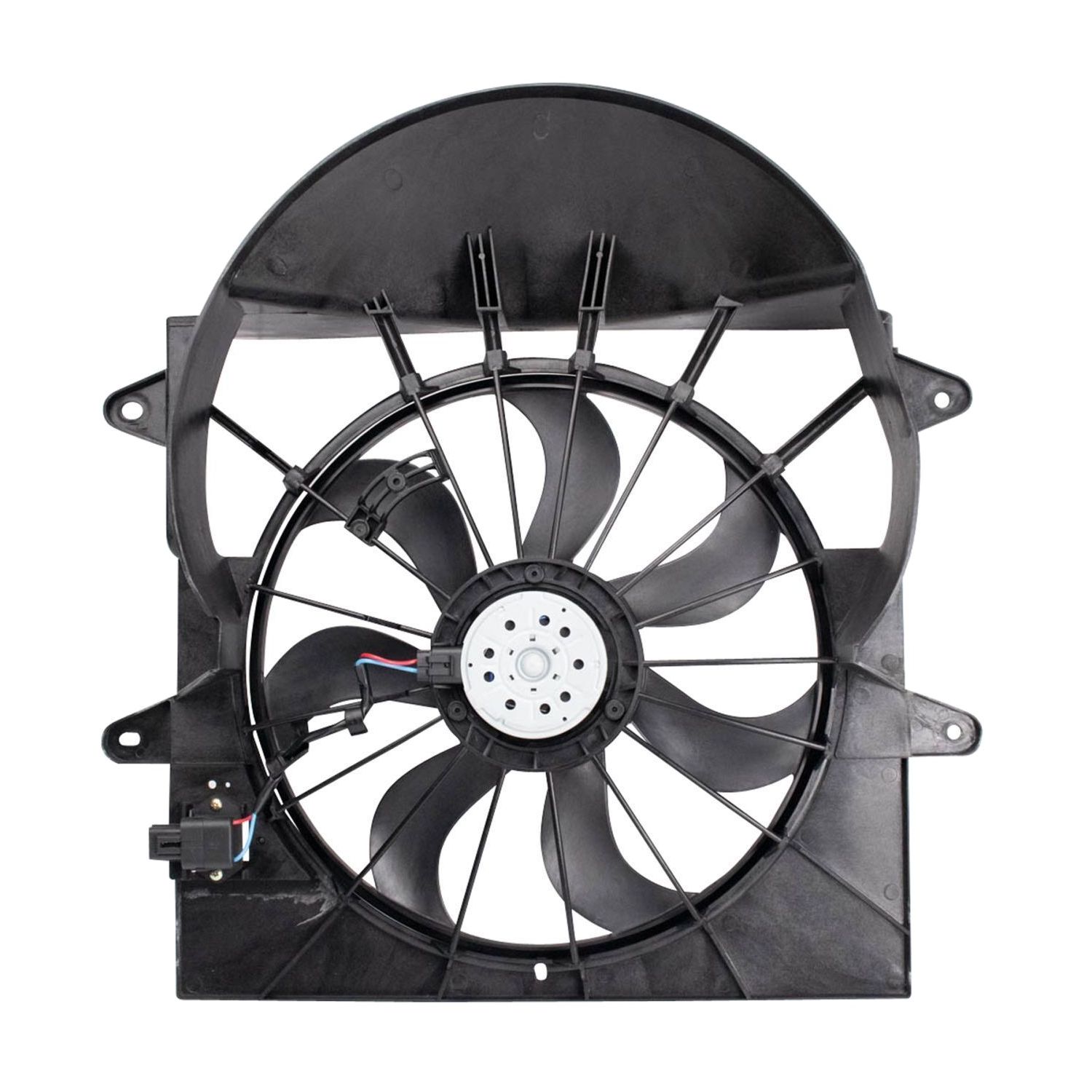 For 09-10 Grand Cherokee Laredo Sport Utility Radiator Cooling Fan Assembly