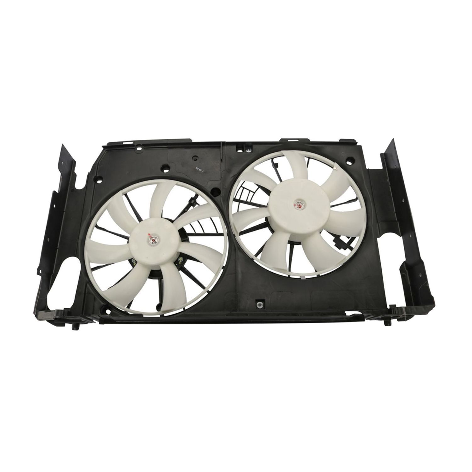 Radiator AC Dual Cooling Fan Assembly For Toyota 06-12 RAV4 Base 2.4 2.5 4cyl