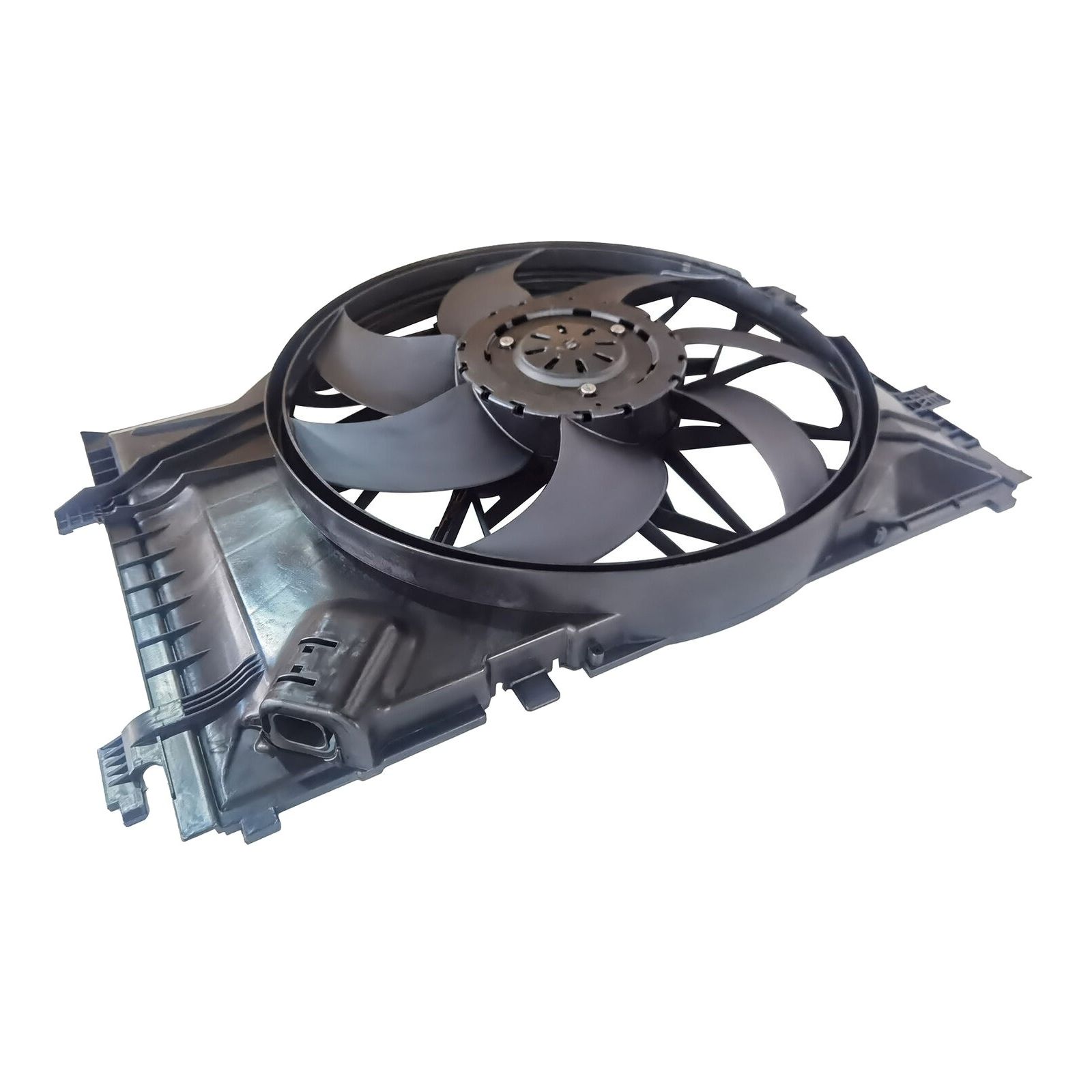 Radiator Cooling Fan Assembly For Mercedes-Benz 2004-2007 C230 Sedan W203 W209
