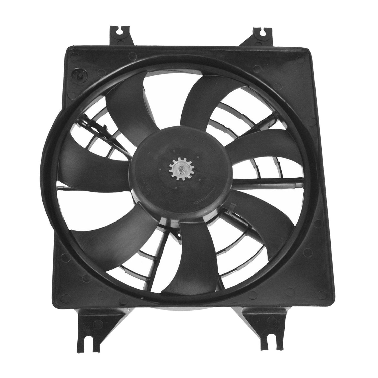AC A/C Air Conditioning Condenser Cooling Fan Assembly For 1997-1999 Accent GS