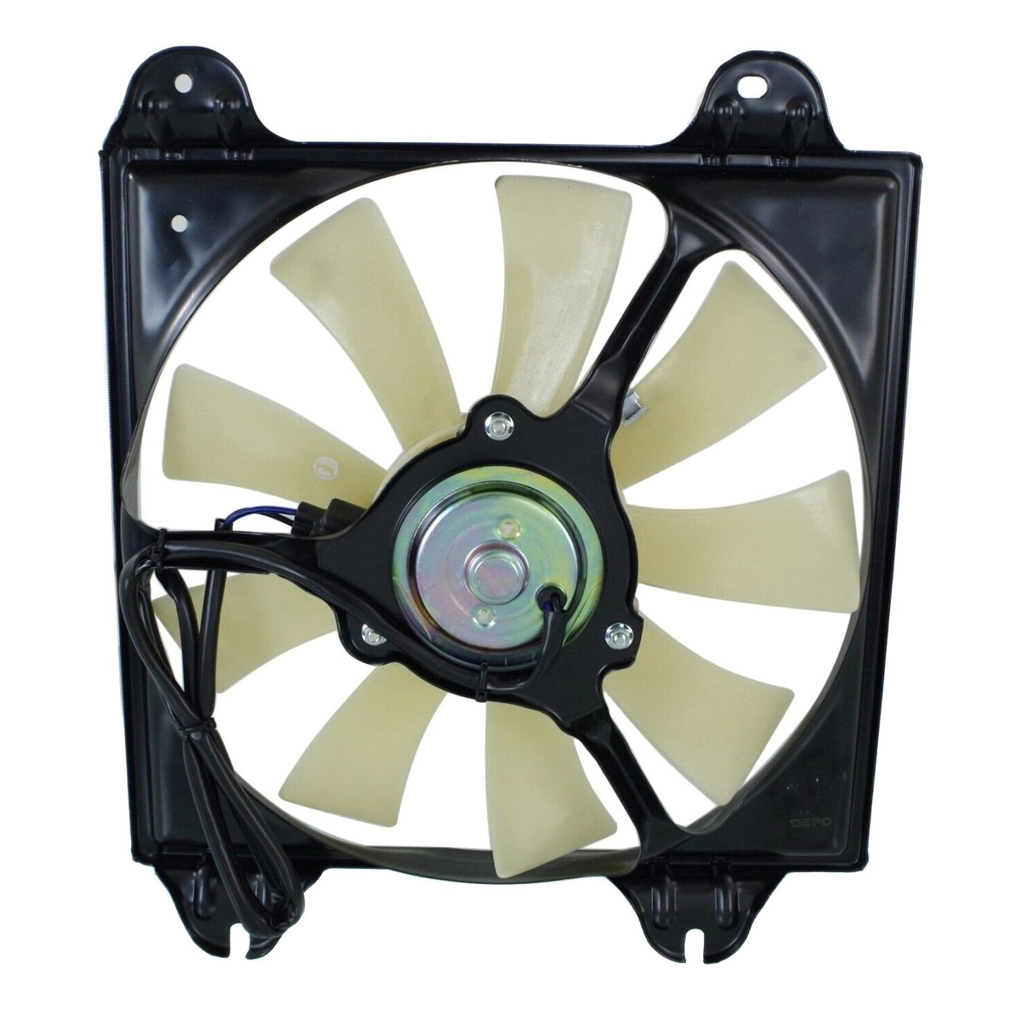 A/C Condenser Cooling Fan For Mitsubishi 2007-2012 Eclipse 3.8L 6Cyl Engine