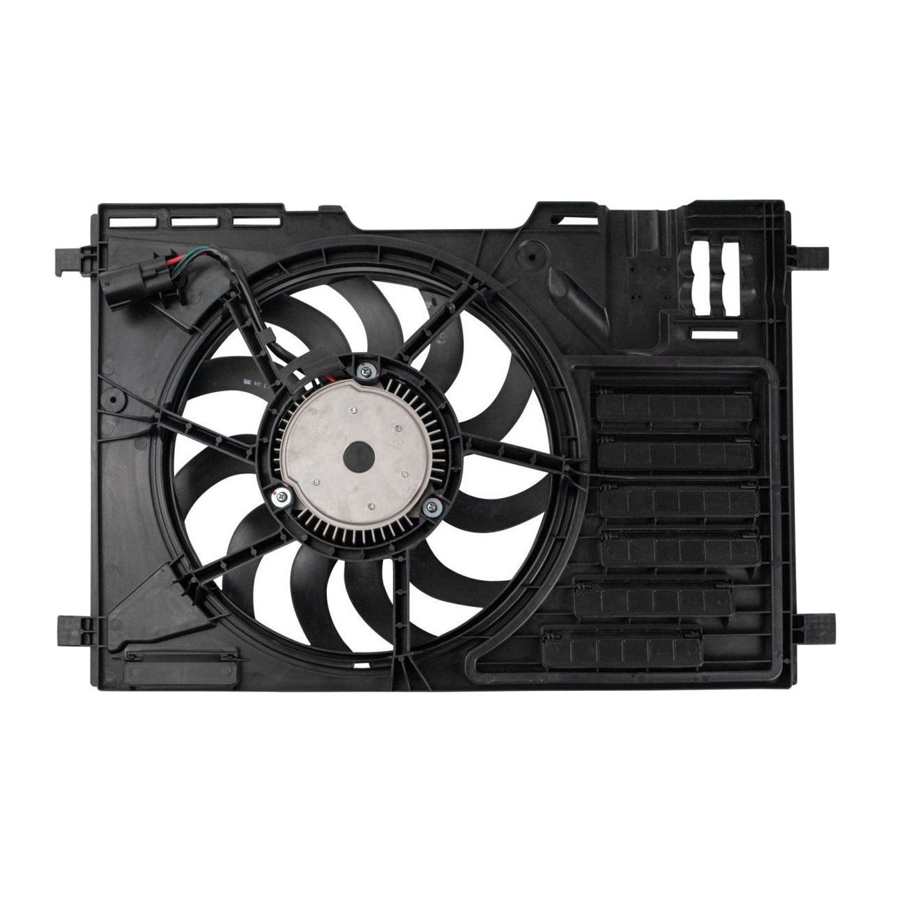 For 17-19 Escape Engine Coolant Radiator Cooling Fan Assembly Direct-Fit 2.5L