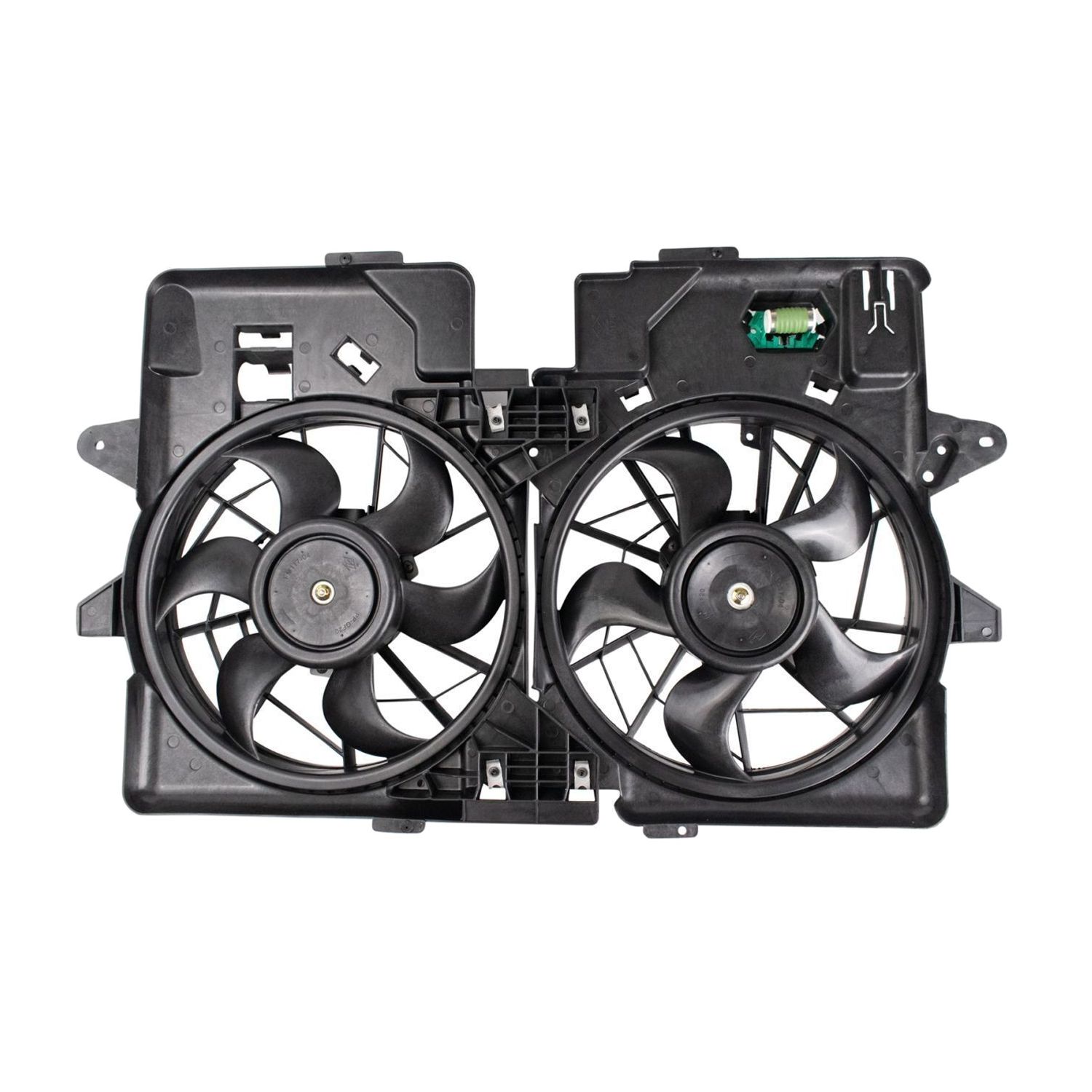 Radiator Dual Cooling Fan Assembly For 05-07 Mariner Premier Sport Utility 3.0L