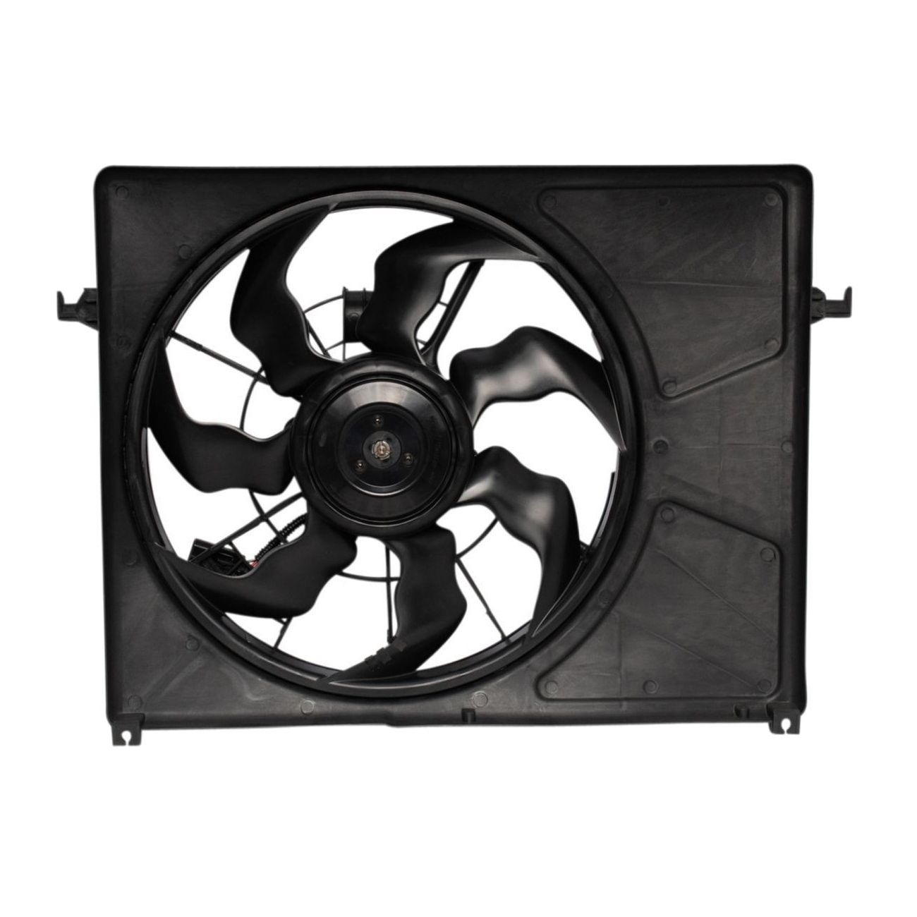 Radiator Cooling Fan Assembly Driver Side Left For 06-09 Hyundai Sonata 3.3L