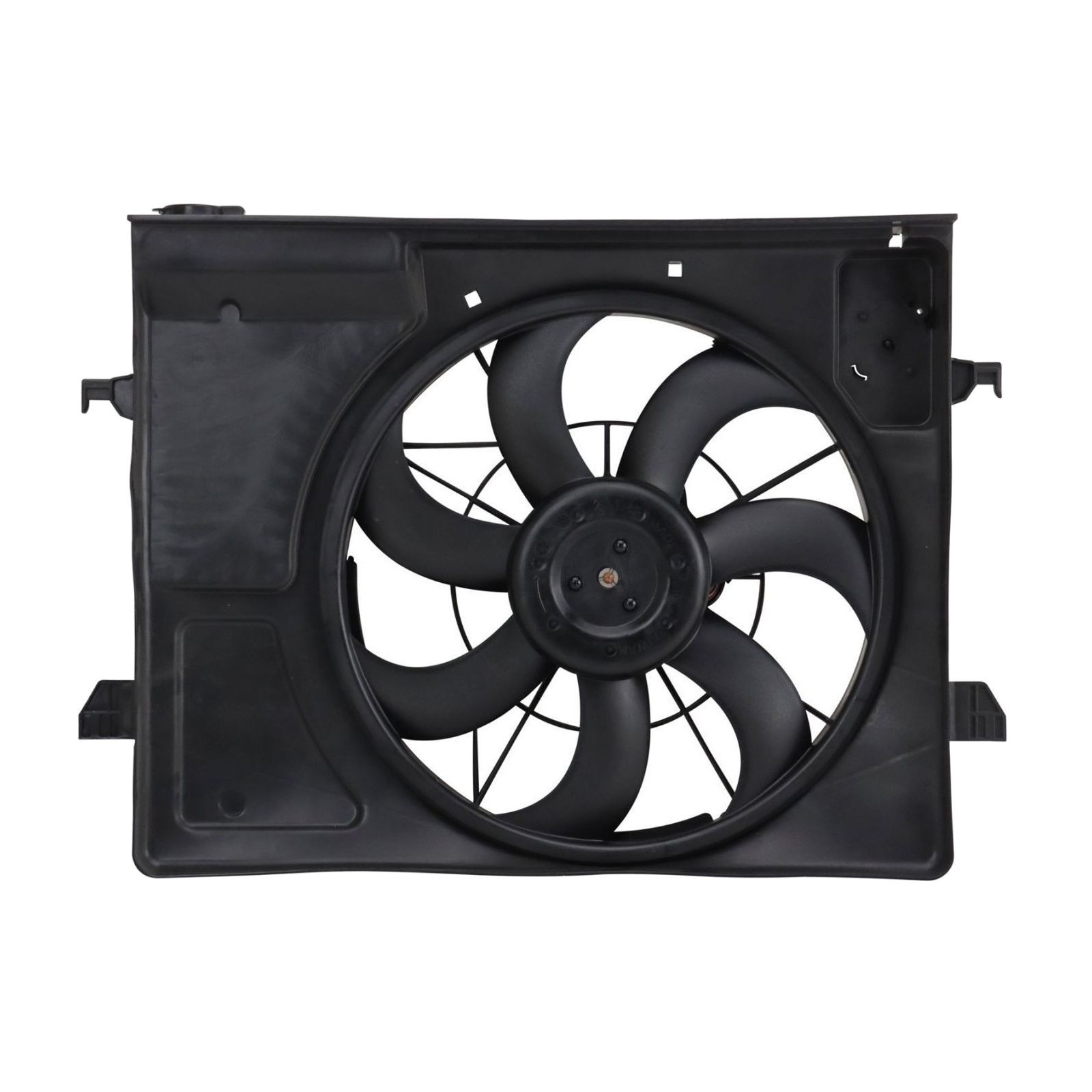 Radiator Dual Cooling Fan Assembly W/Coolant Reservoir For Kia 2010 Forte 2.0L