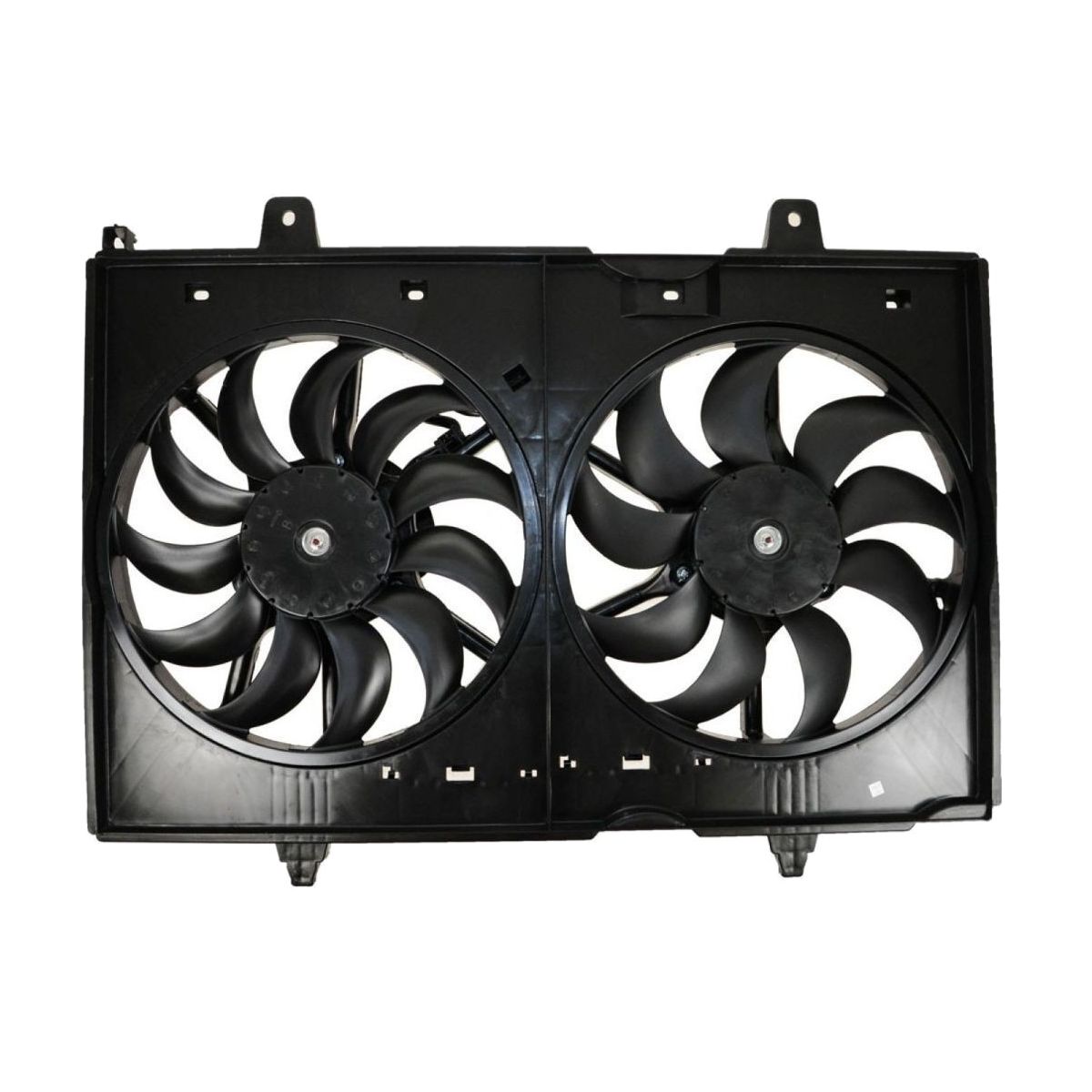 For 14-15 Rogue Select Complete Radiator Cooling Dual Fan Blades Motors Shroud