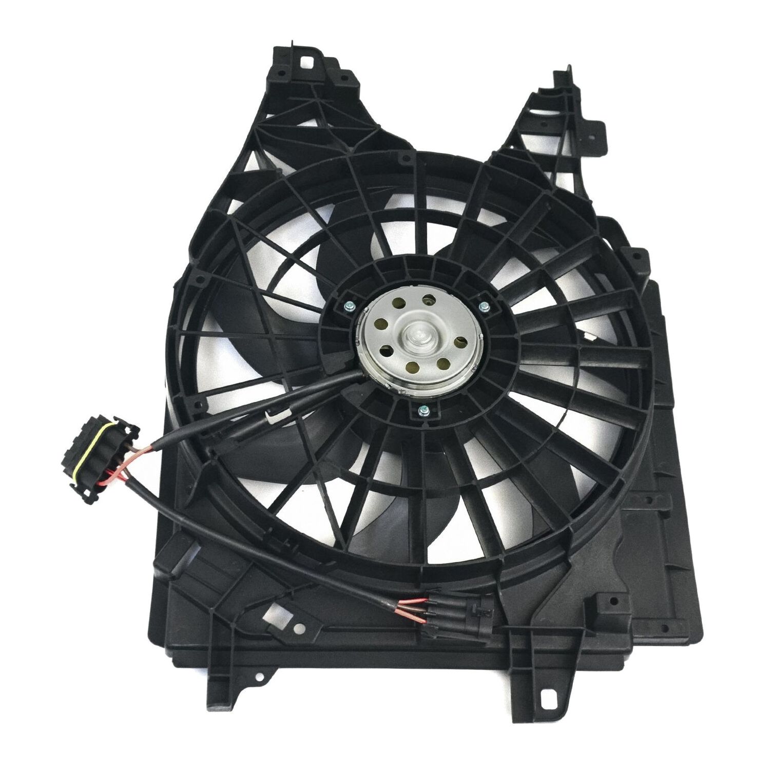 For 10-13 Corvette Grand Sport Convertible Engine Radiator Cooling Fan Assembly
