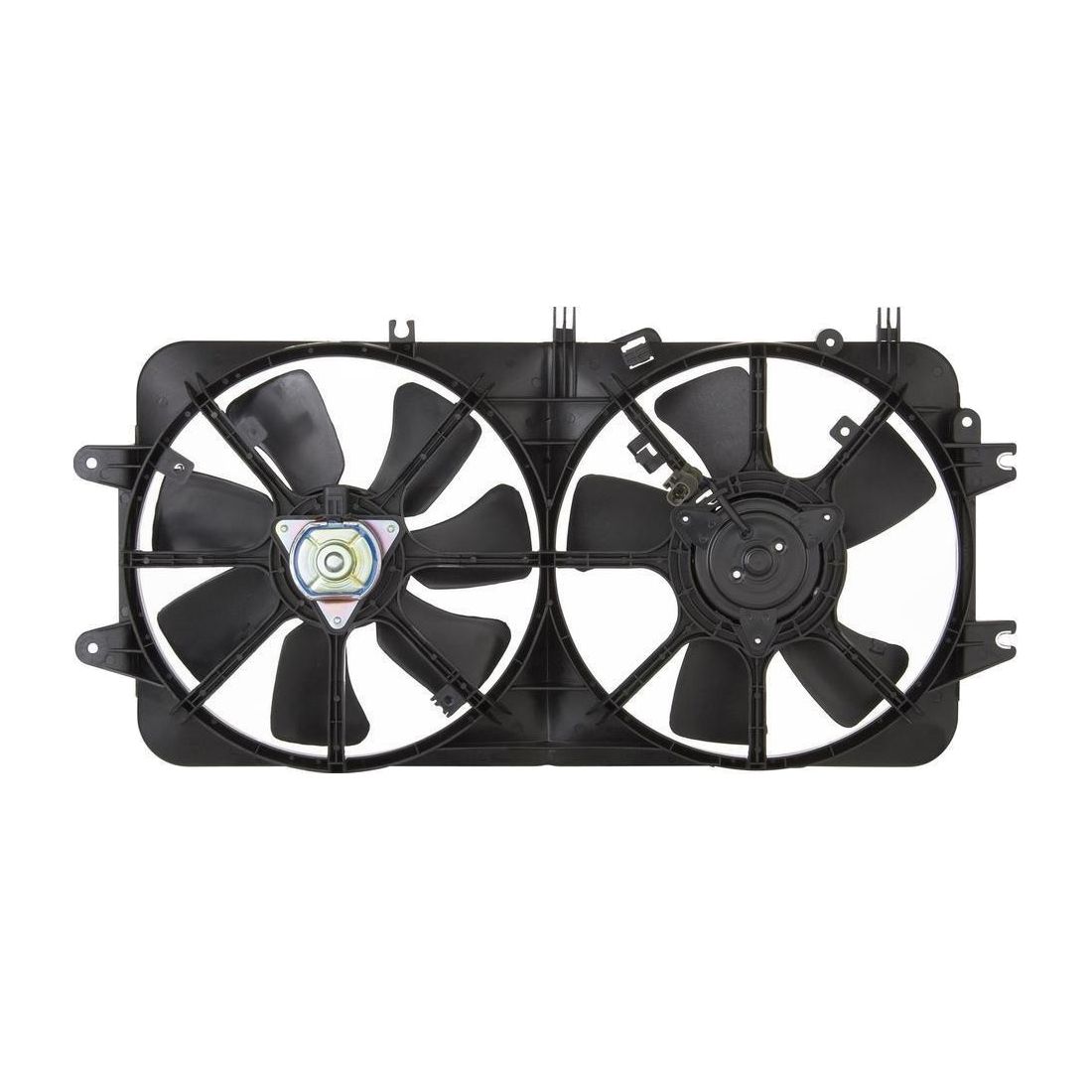Radiator Condenser Fan Assembly For 2000-2002 Mazda 626 LX Sedan L