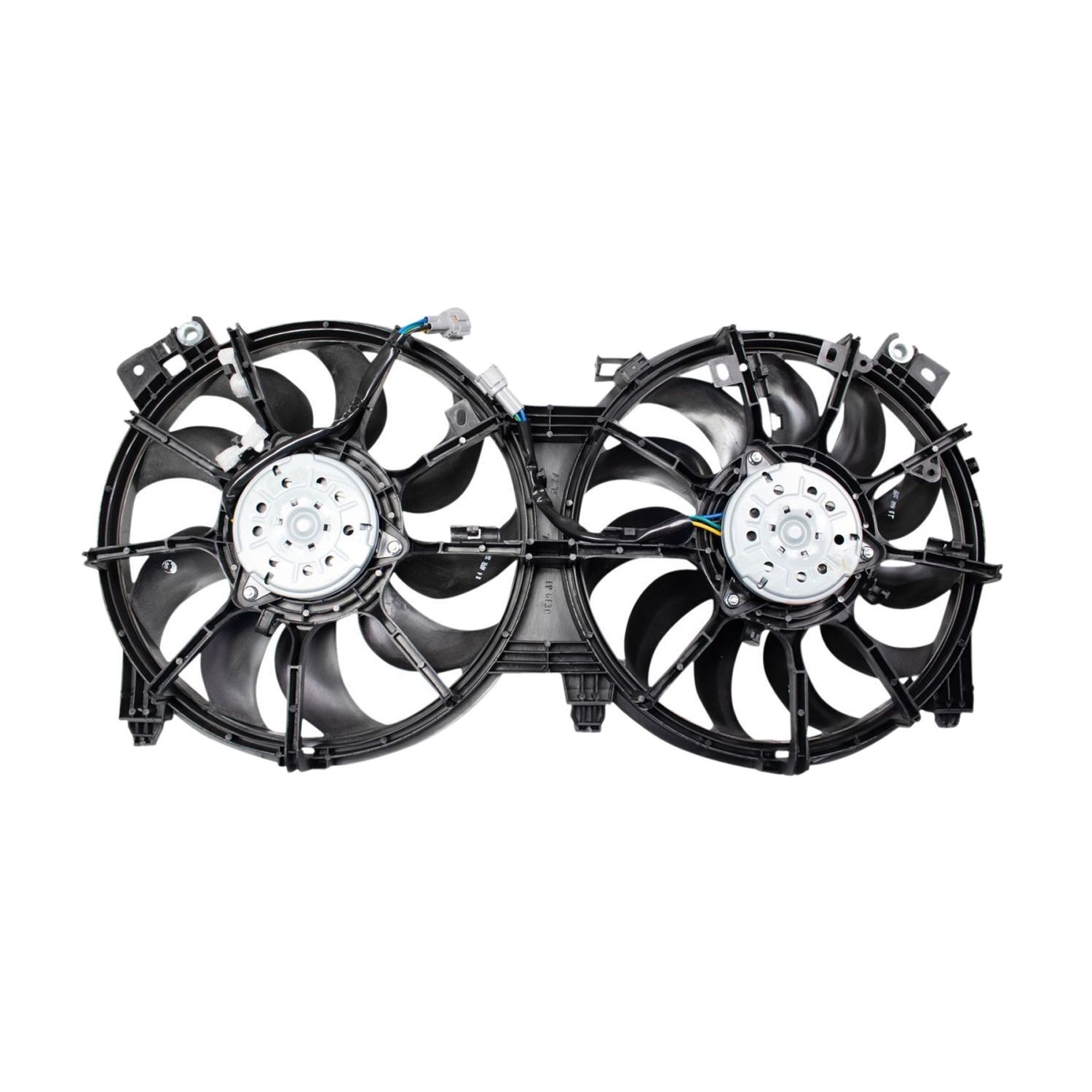 For 12-14 Nissan Maxima Exclusive Sedan Radiator AC Dual Cooling Fan Assembly