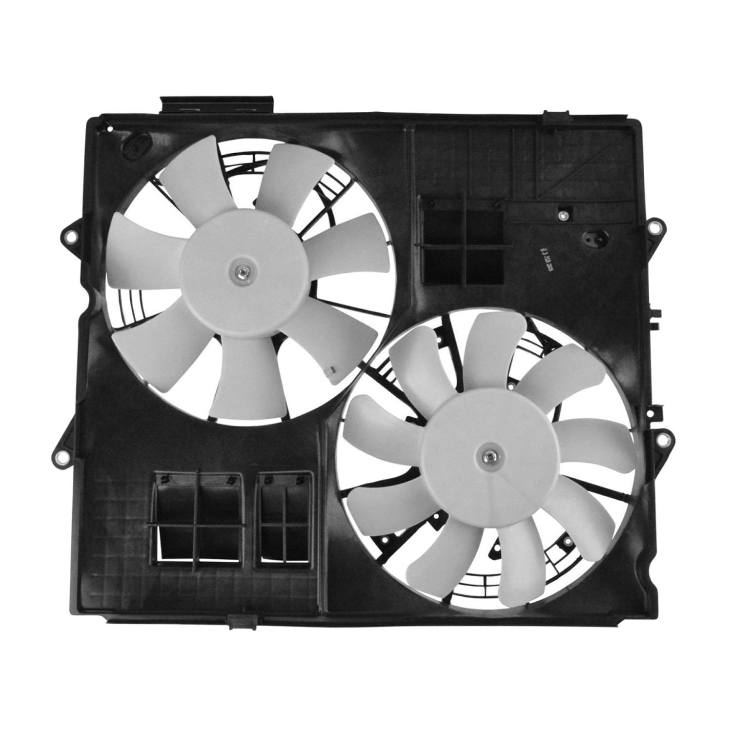 Radiator Dual Cooling Fan Assembly For 2010-2014 CTS Sedan V 6.2L Supercharged