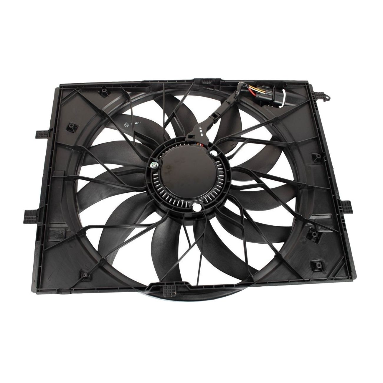 For Mercedes-Benz 2015-2021 C63 AMG S Radiator Cooling Fan Assembly