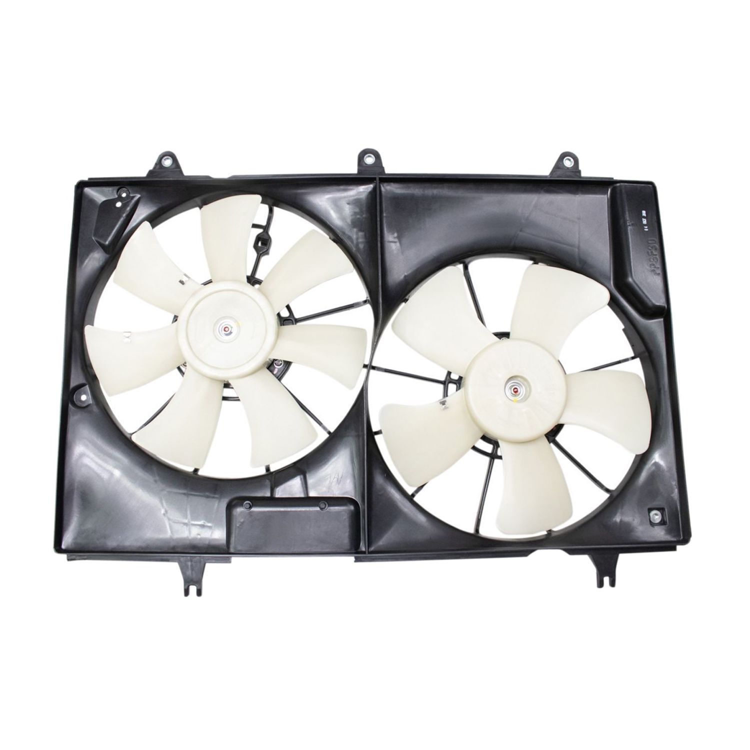 Dual Rear Radiator Cooling Fan Assembly For 04-07 Cadillac CTS V Sedan V CTSV