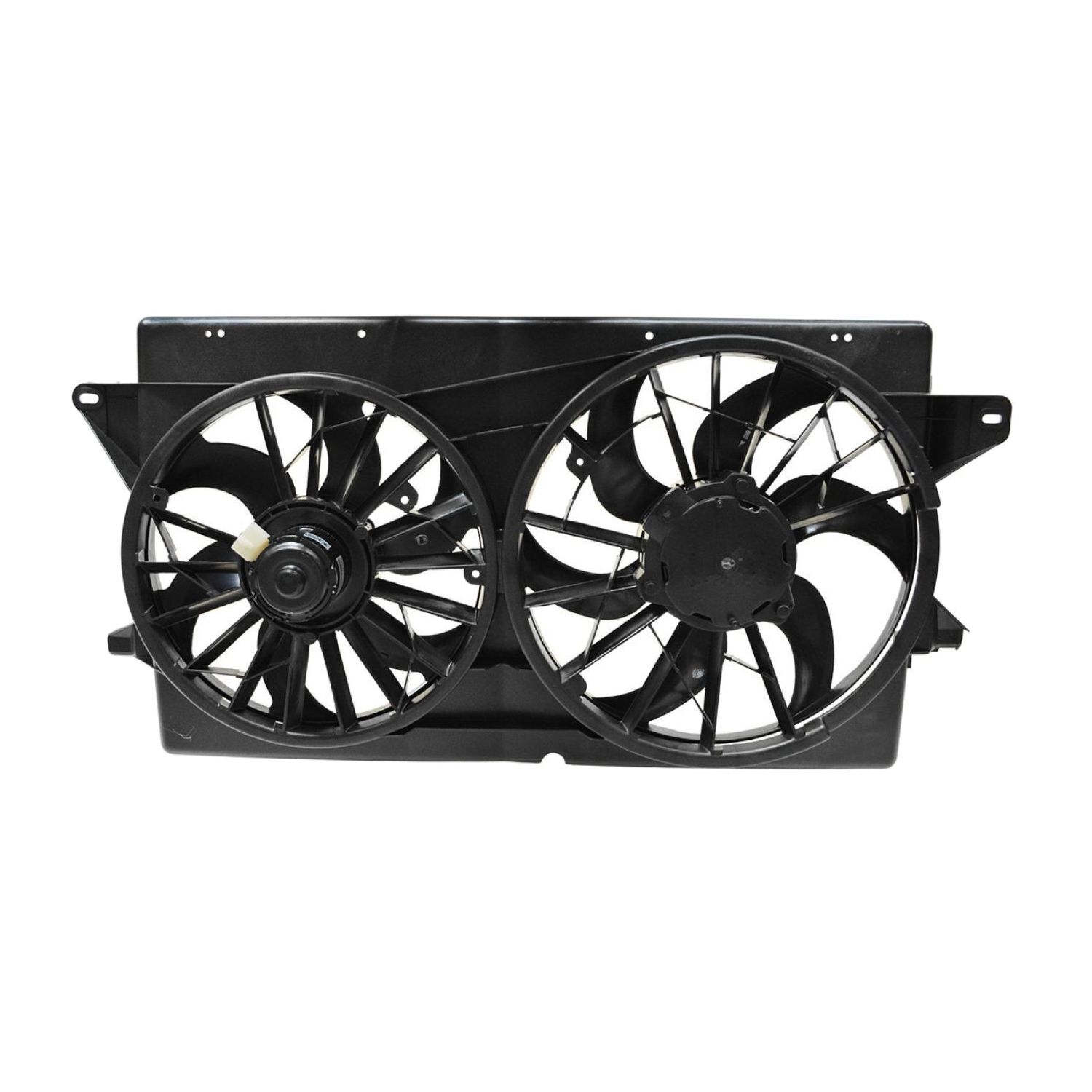 For Ford 1999-2003 Windstar Base Radiator Dual Cooling Fan Assembly w/Motor
