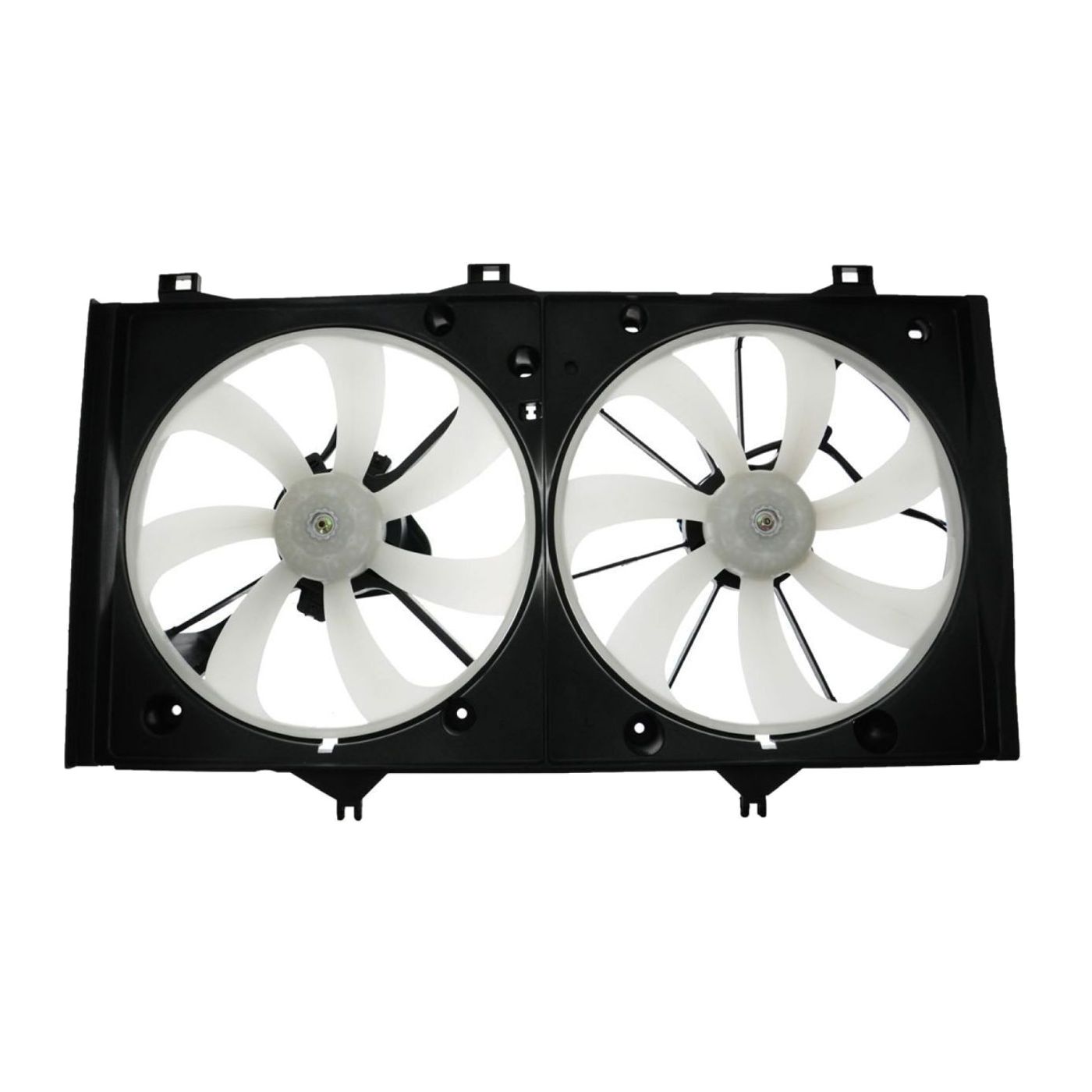 Radiator Dual Cooling Fan Assembly For 2007-2009 Toyota Camry LE Sedan 2.4L