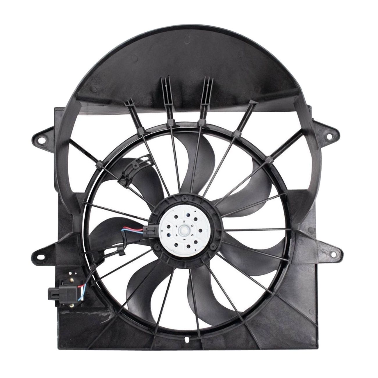 For 2009-2010 Jeep Grand Cherokee Radiator Cooling Fan Assembly